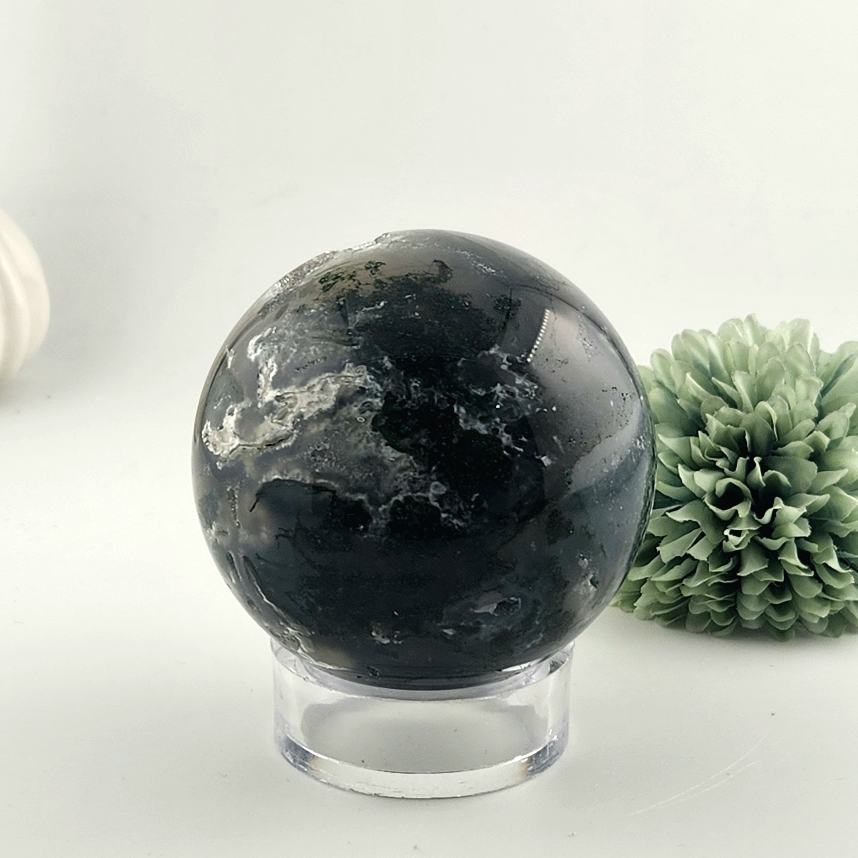 Moss Agate Sphere