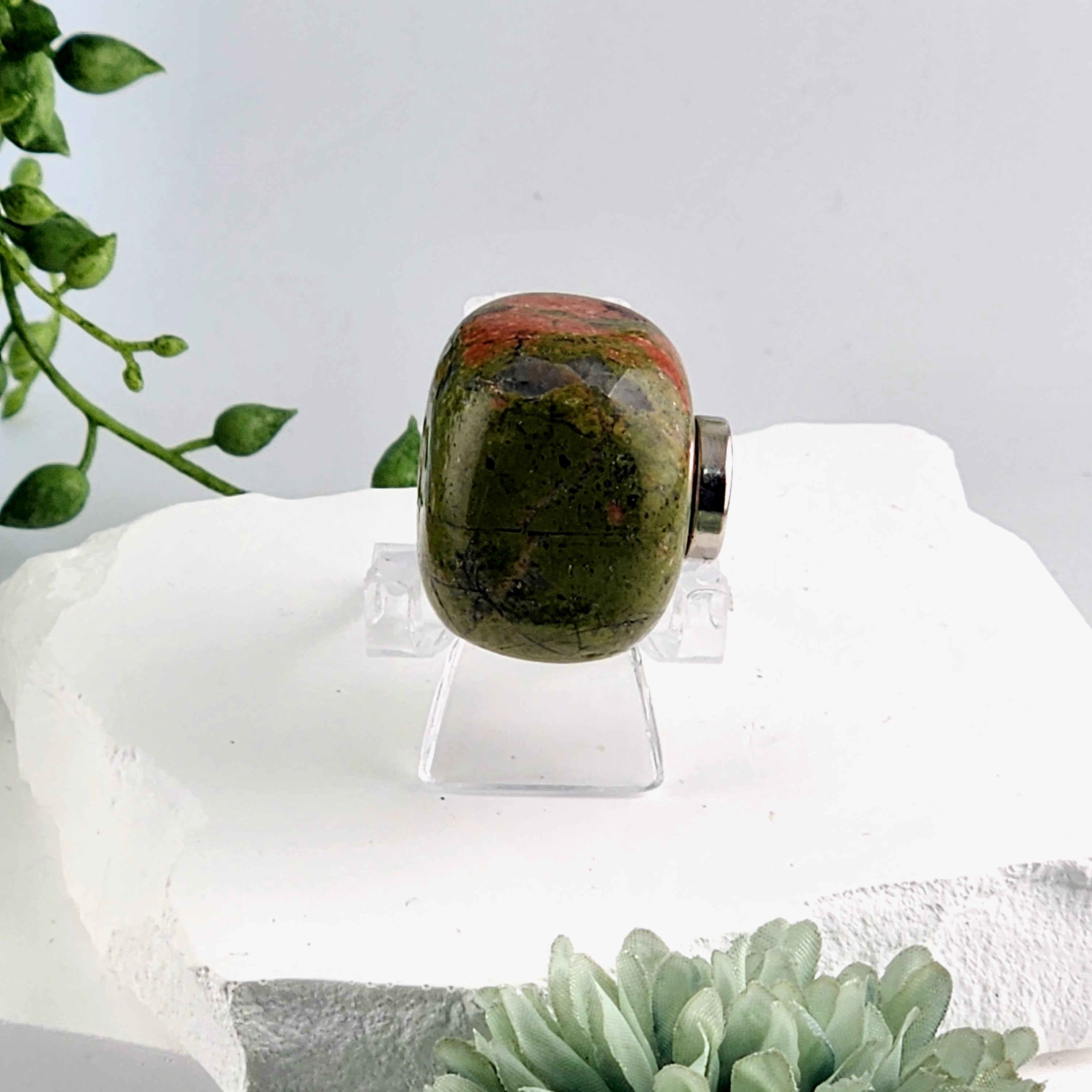 Unakite Crystal Tumble Magnet