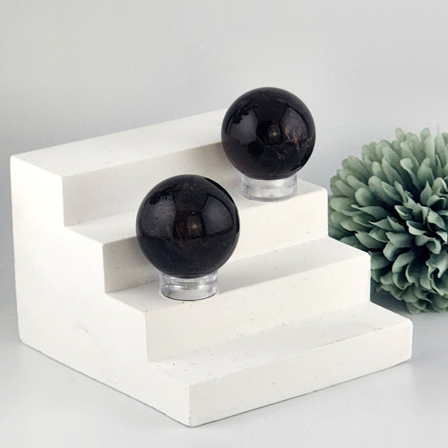 Dark Smokey Quartz Mini Sphere