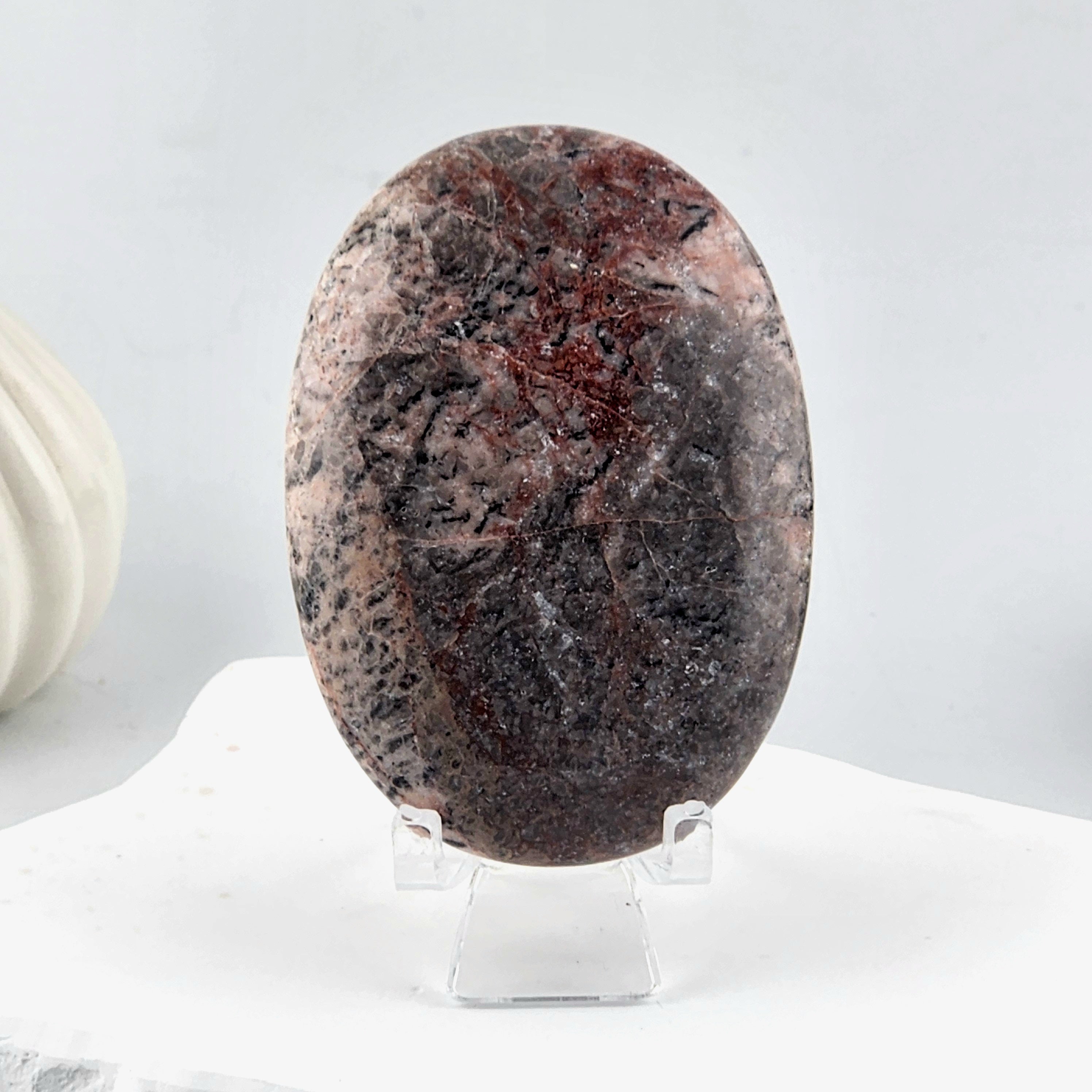Pink Zebra Jasper Palmstone