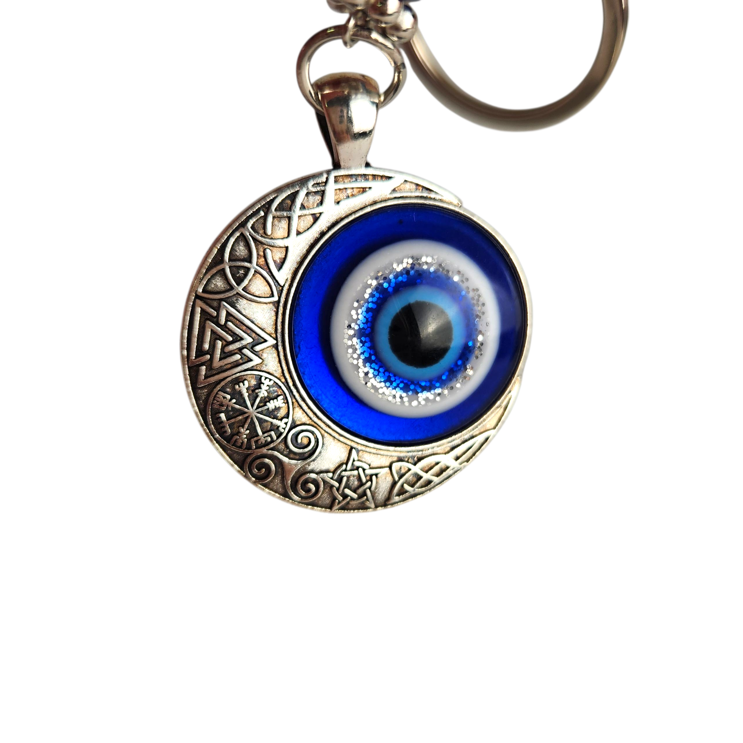 Evil Eye Keychain - Moon