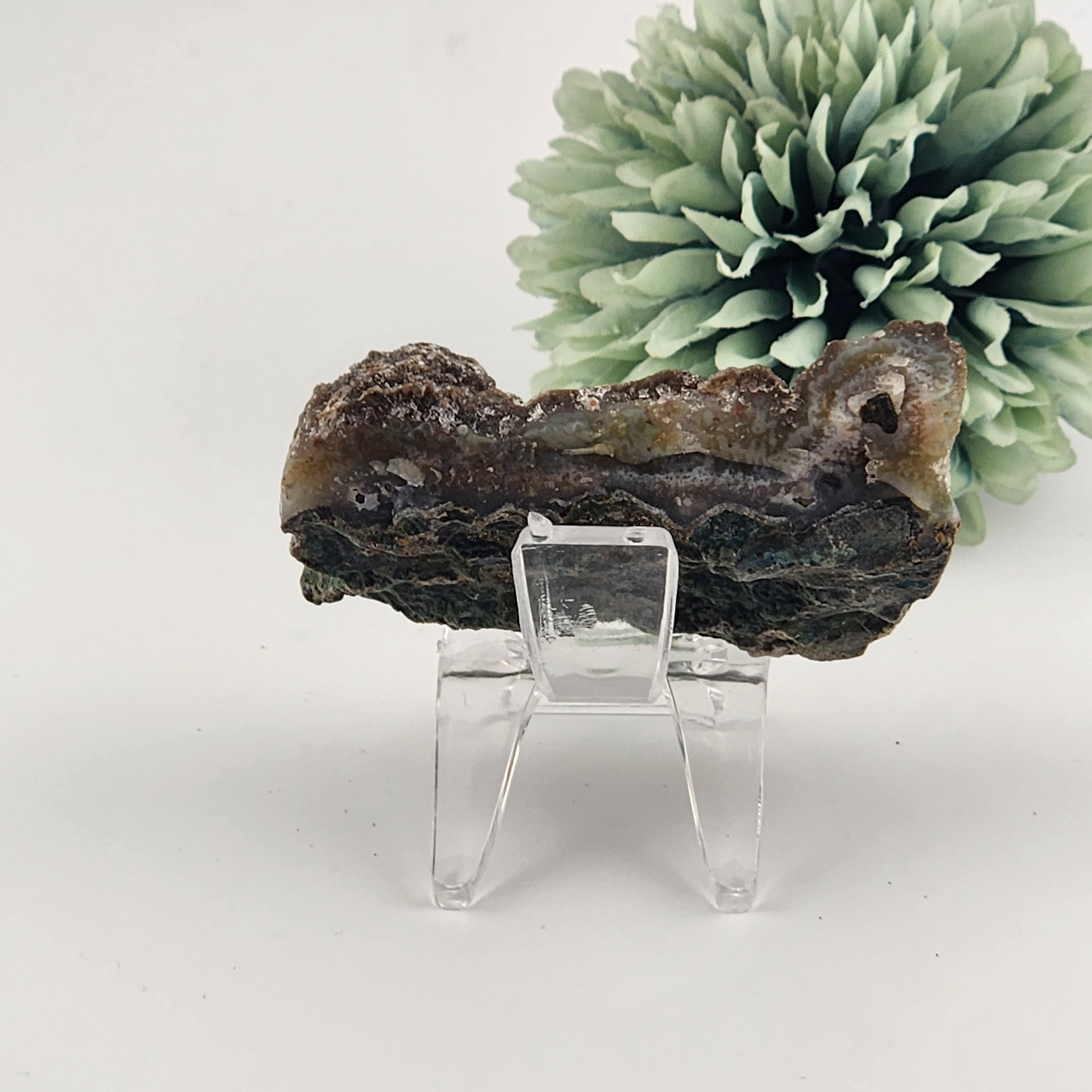 Rainbow-Brown Amethyst