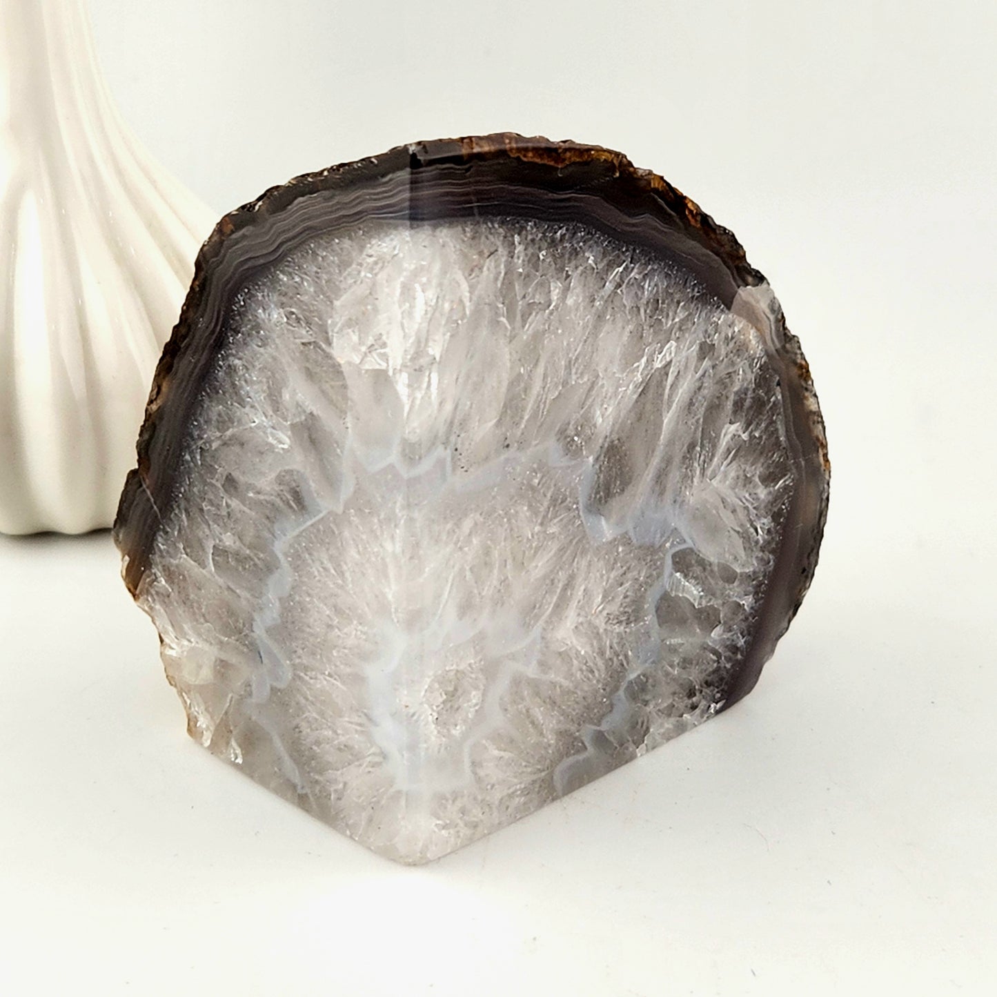 Agate Bookend