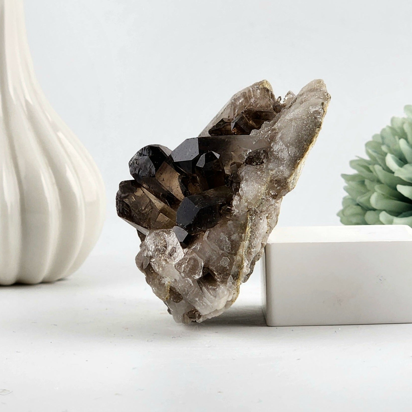 Smokey Quartz Cluster
