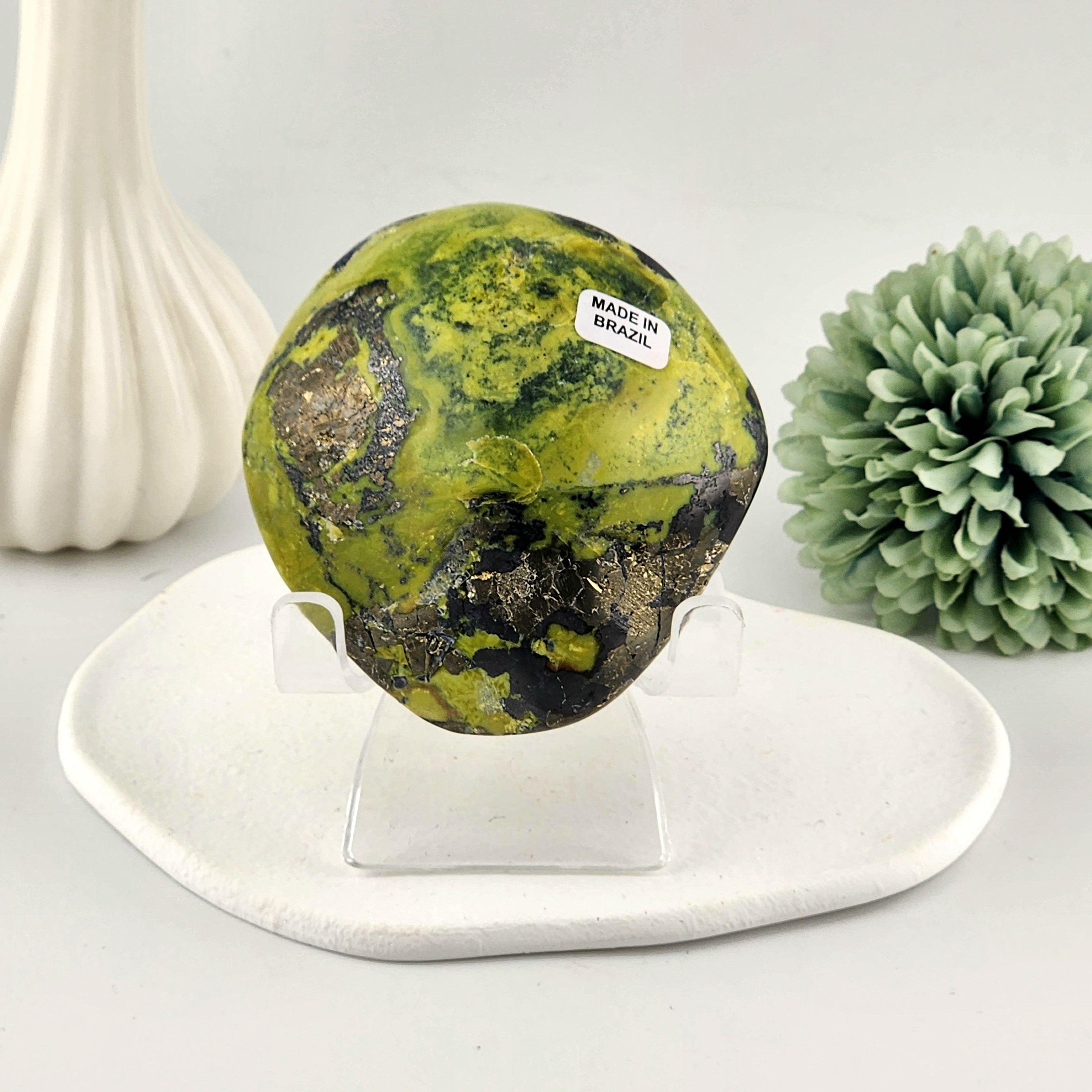 Serpentine Pyrite Freeform