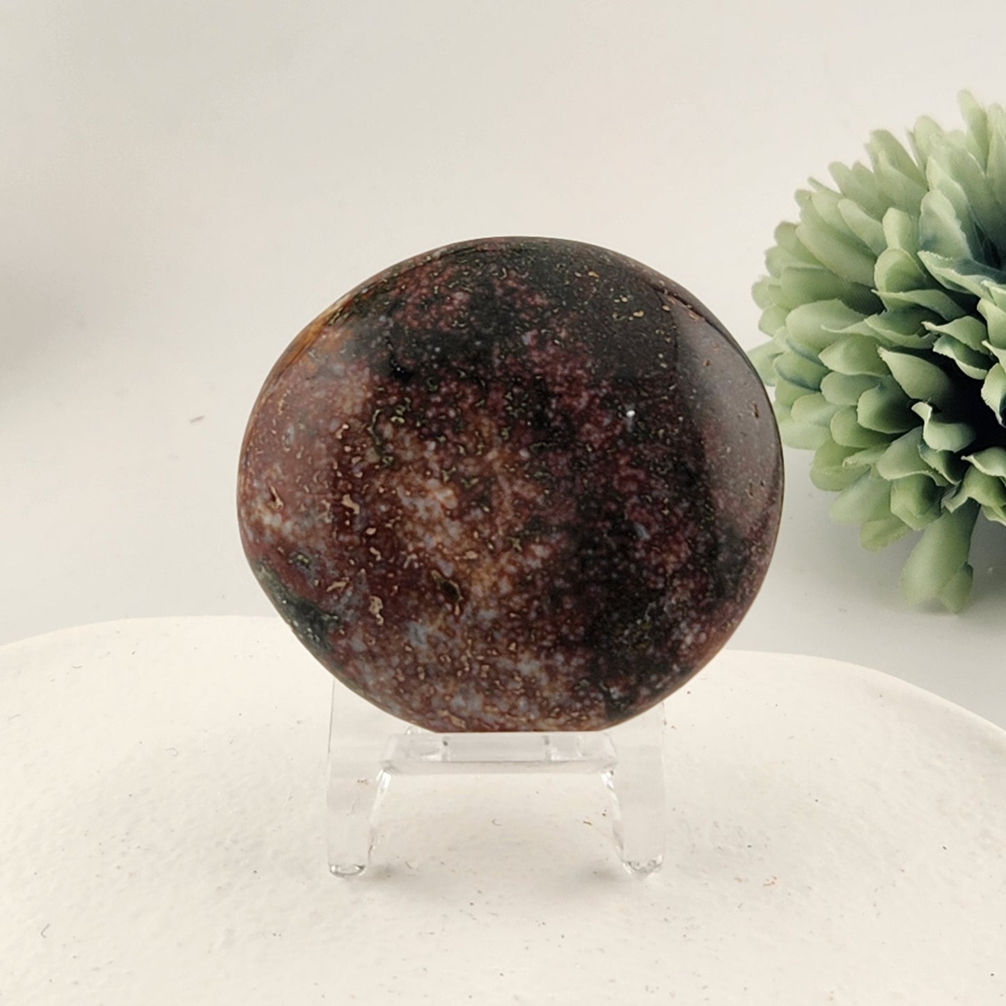 Ocean Jasper Pebble/Palm