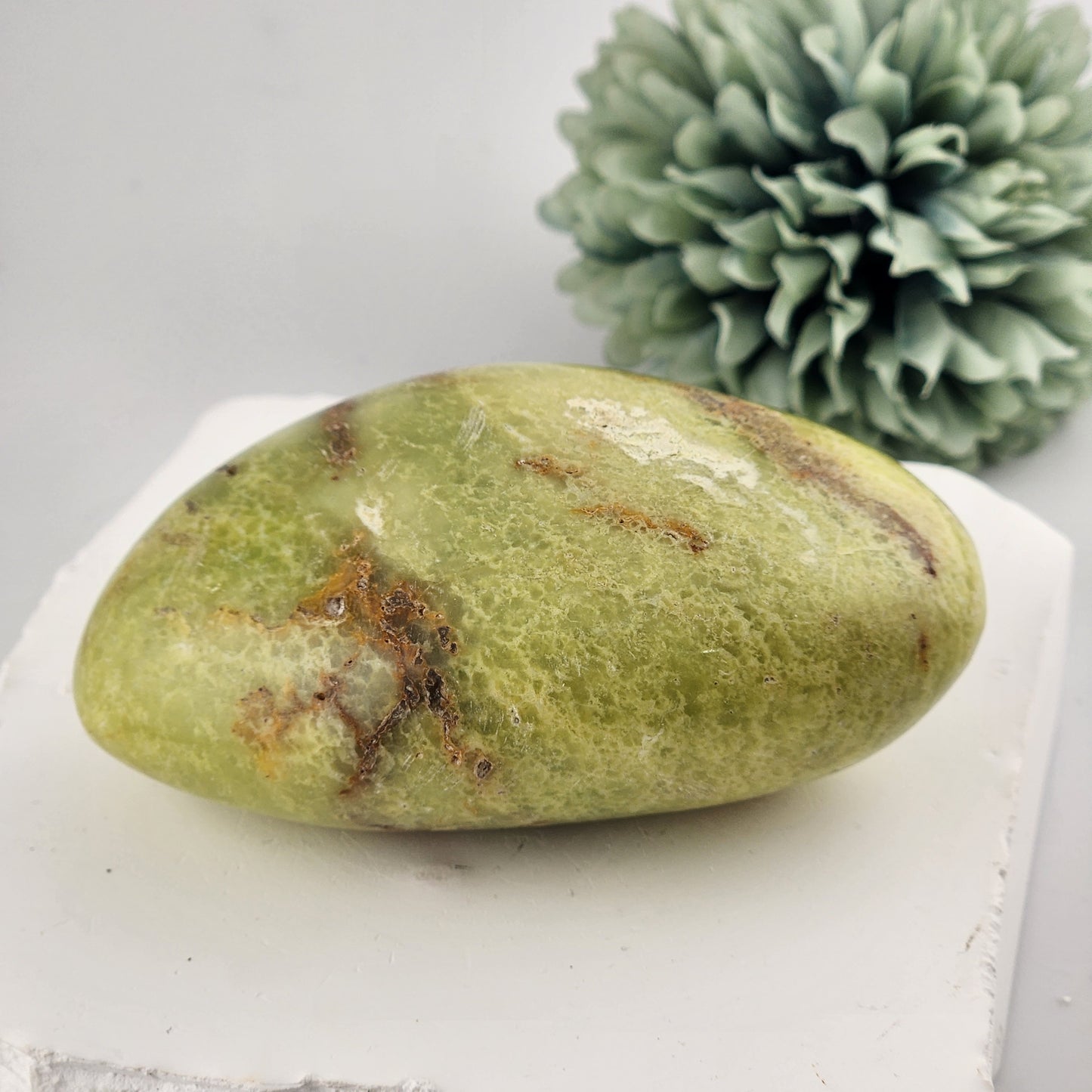 Green Opal Palmstone / Freeform