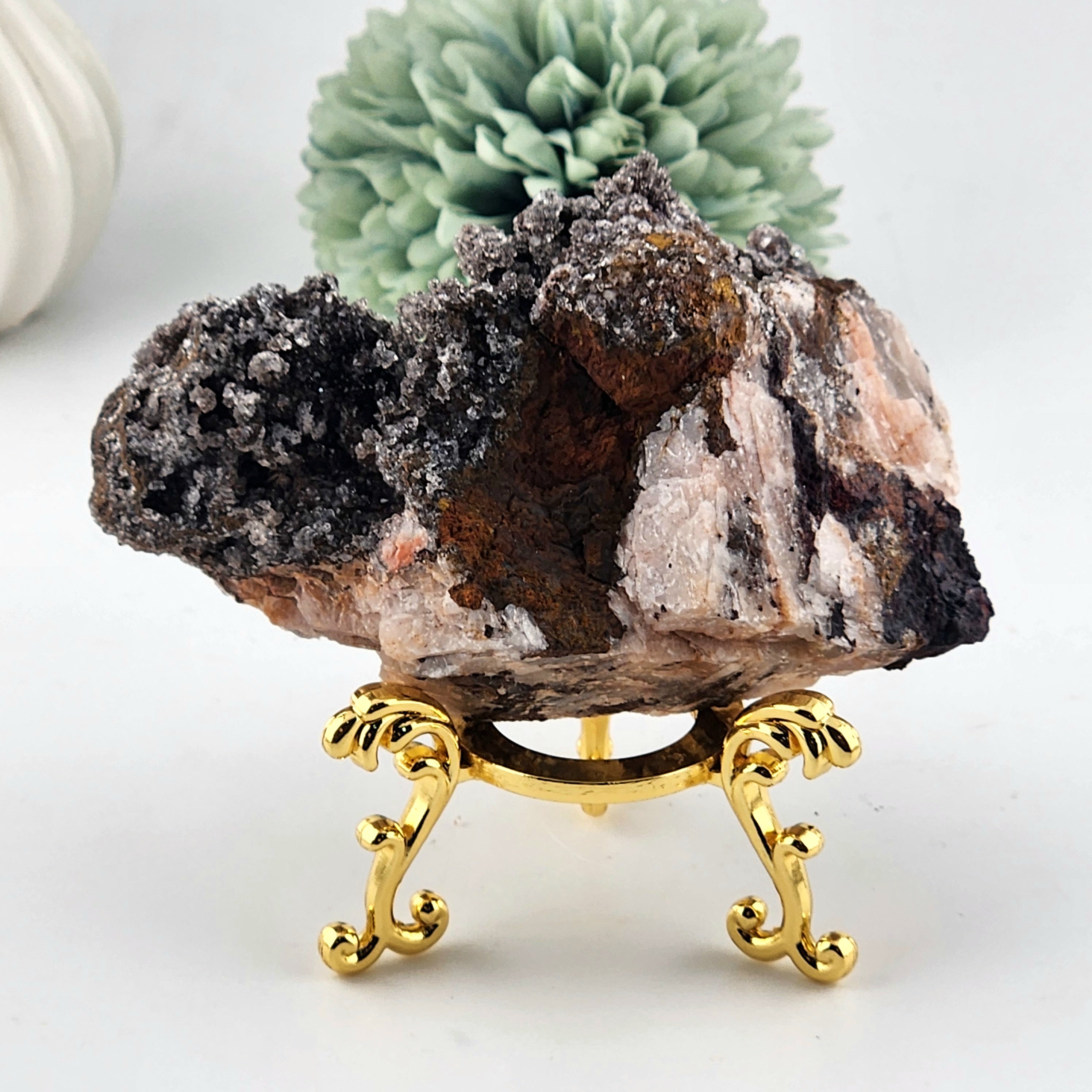 Manganese Quartz Cluster