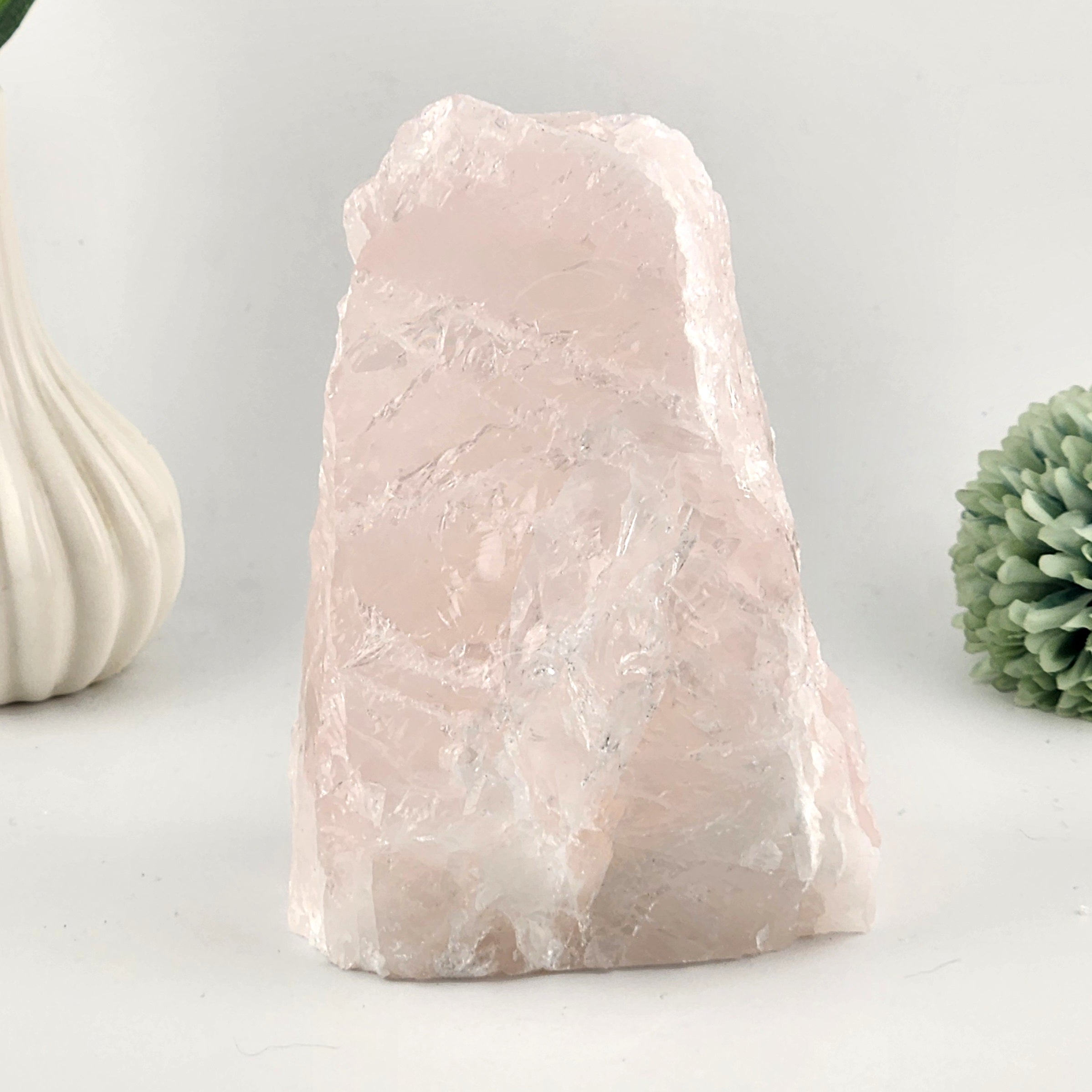 Raw Rose Quartz Freeform