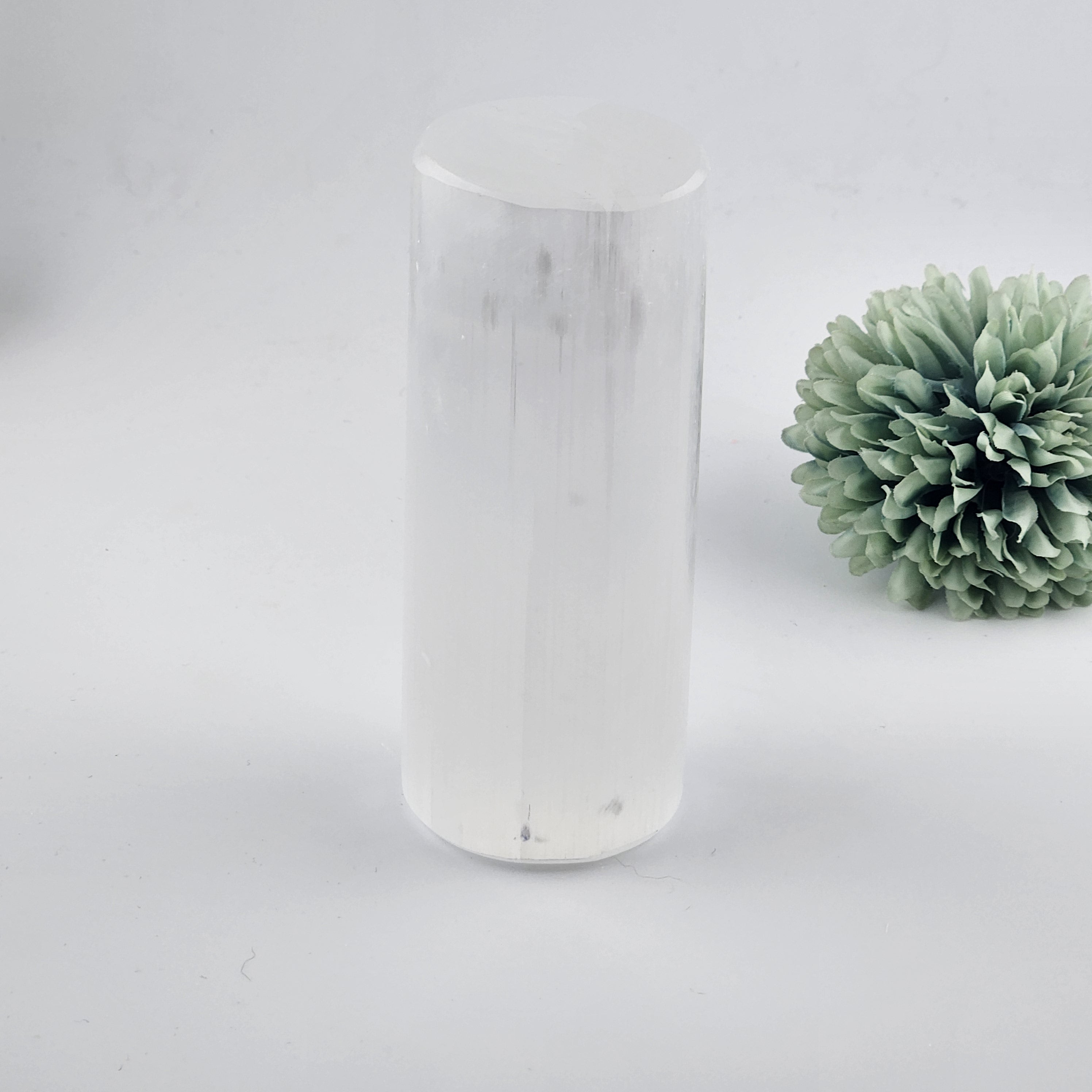 Selenite Cylinder Tower