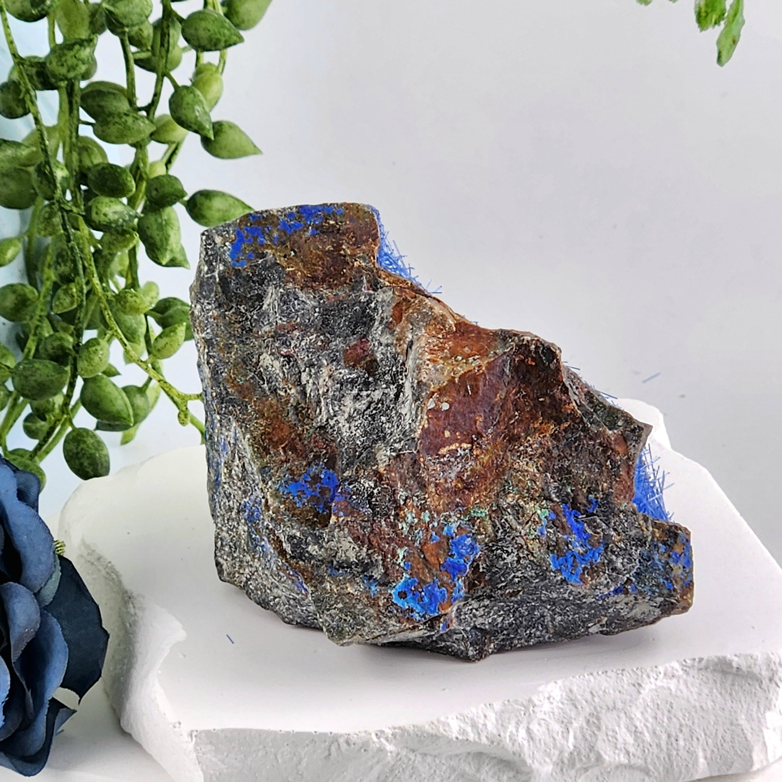 Blue Needle Azurite