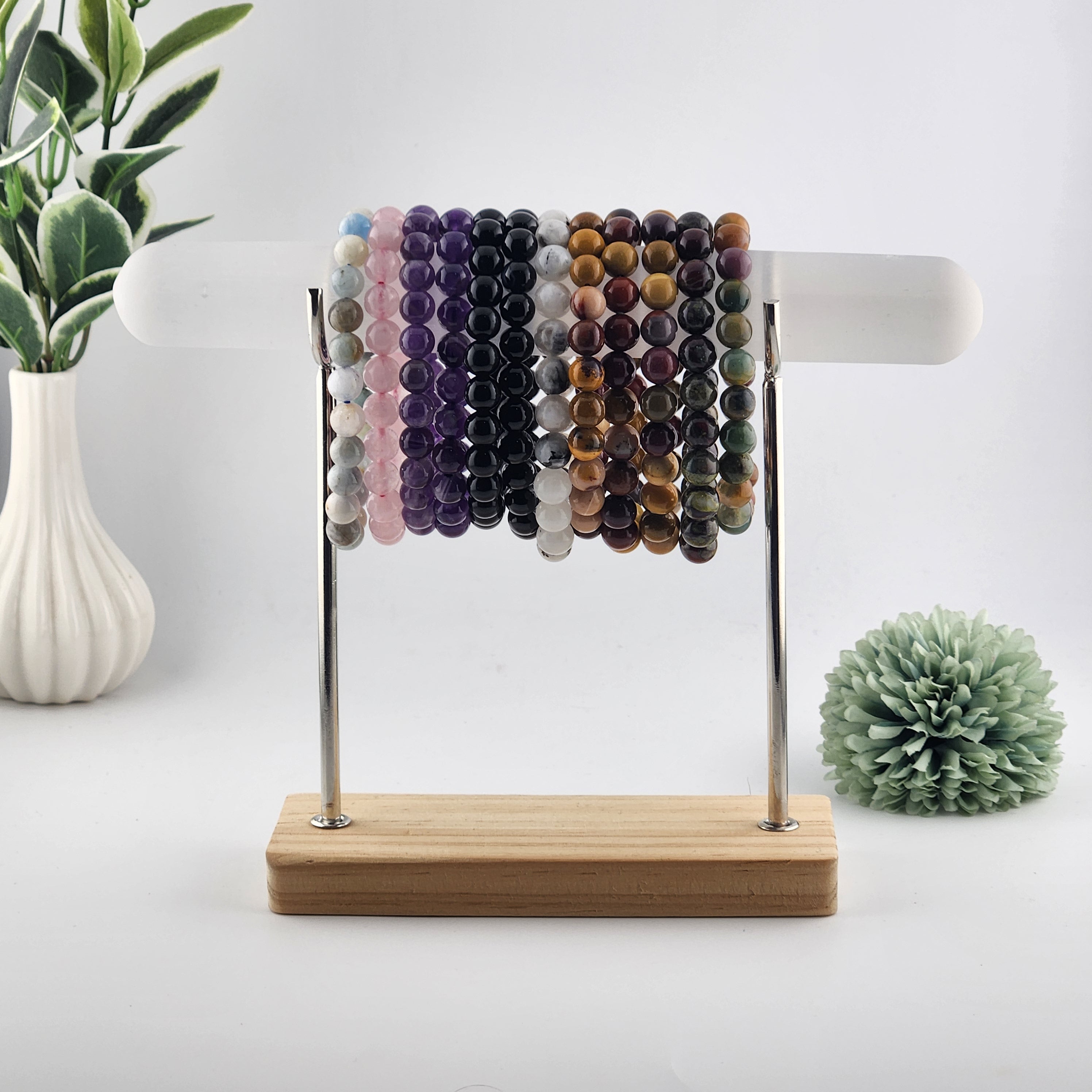 Selenite Bracelet Holder - Single