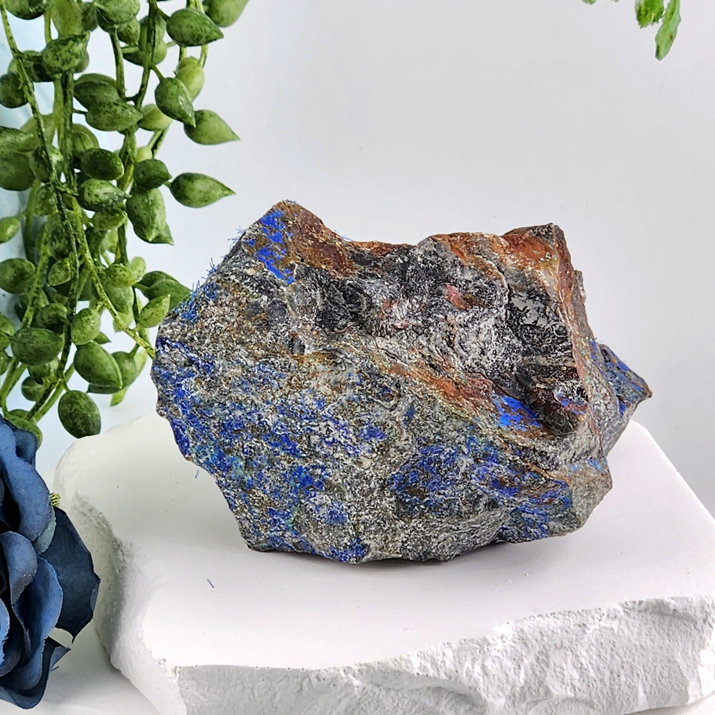 Blue Needle Azurite
