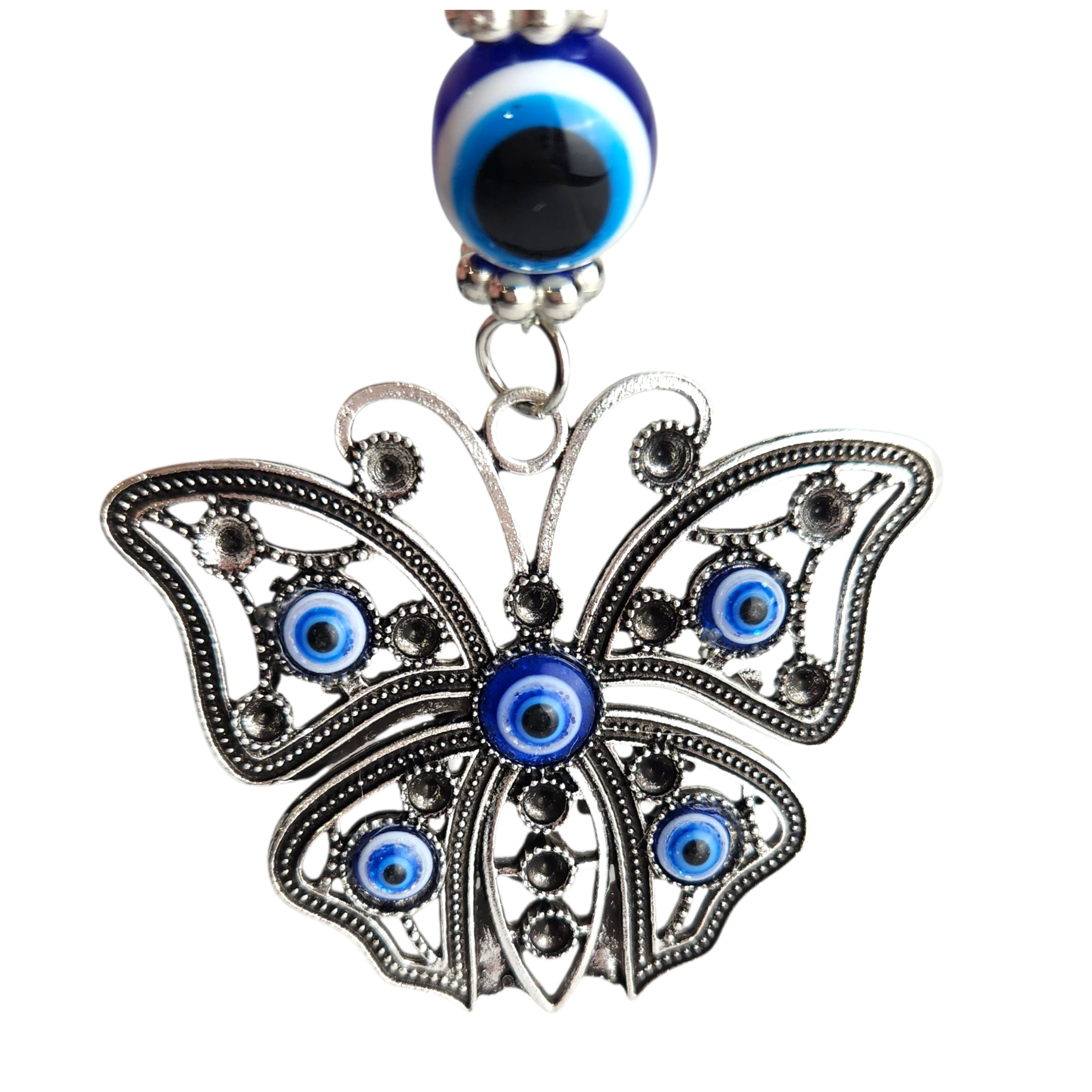 Evil Eye Keychain - Butterfly (style 2)