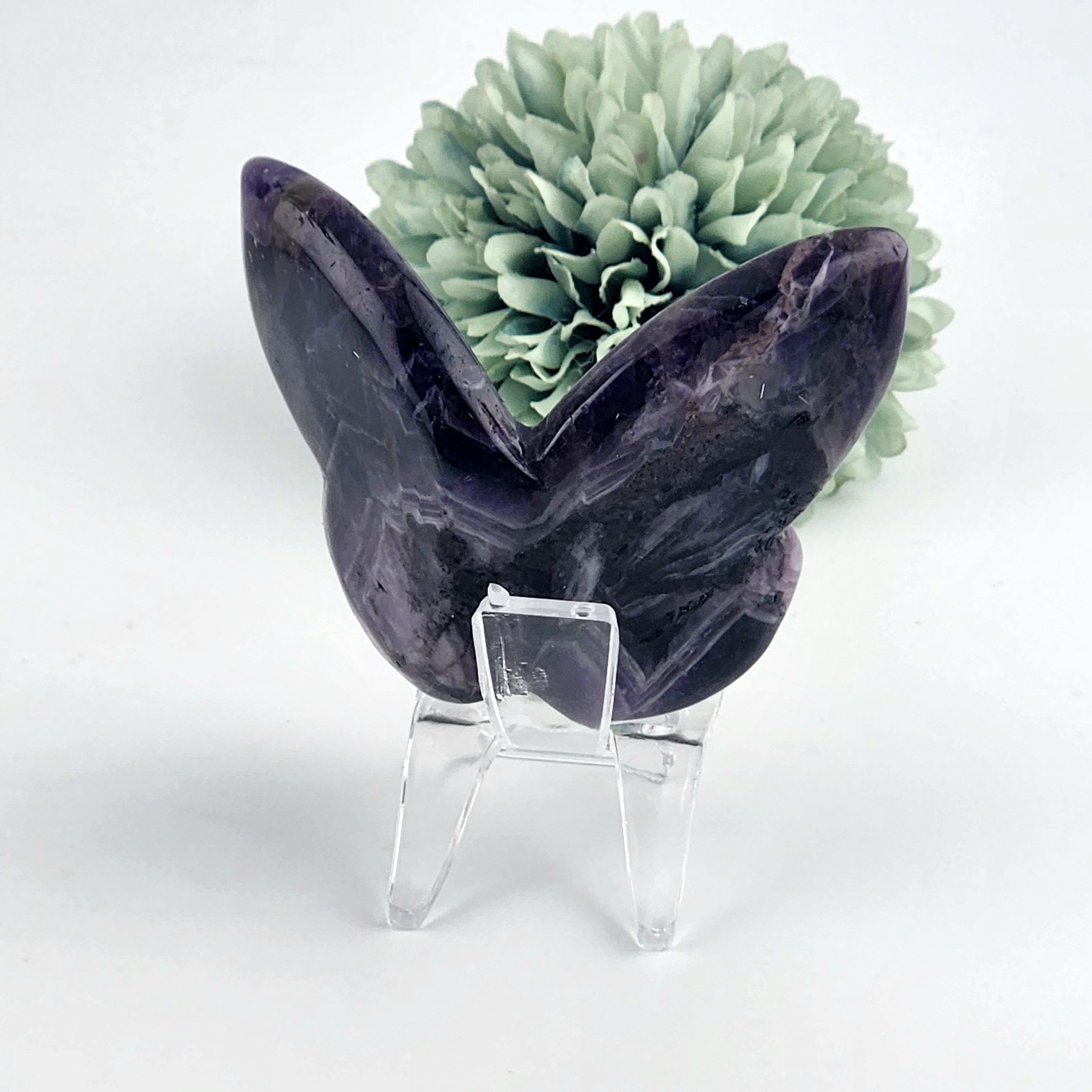 Chevron Dream Amethyst Butterfly