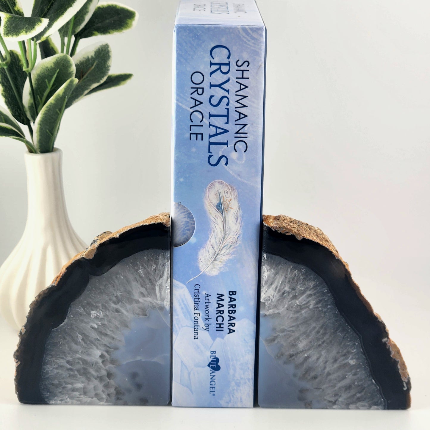 Agate Bookend