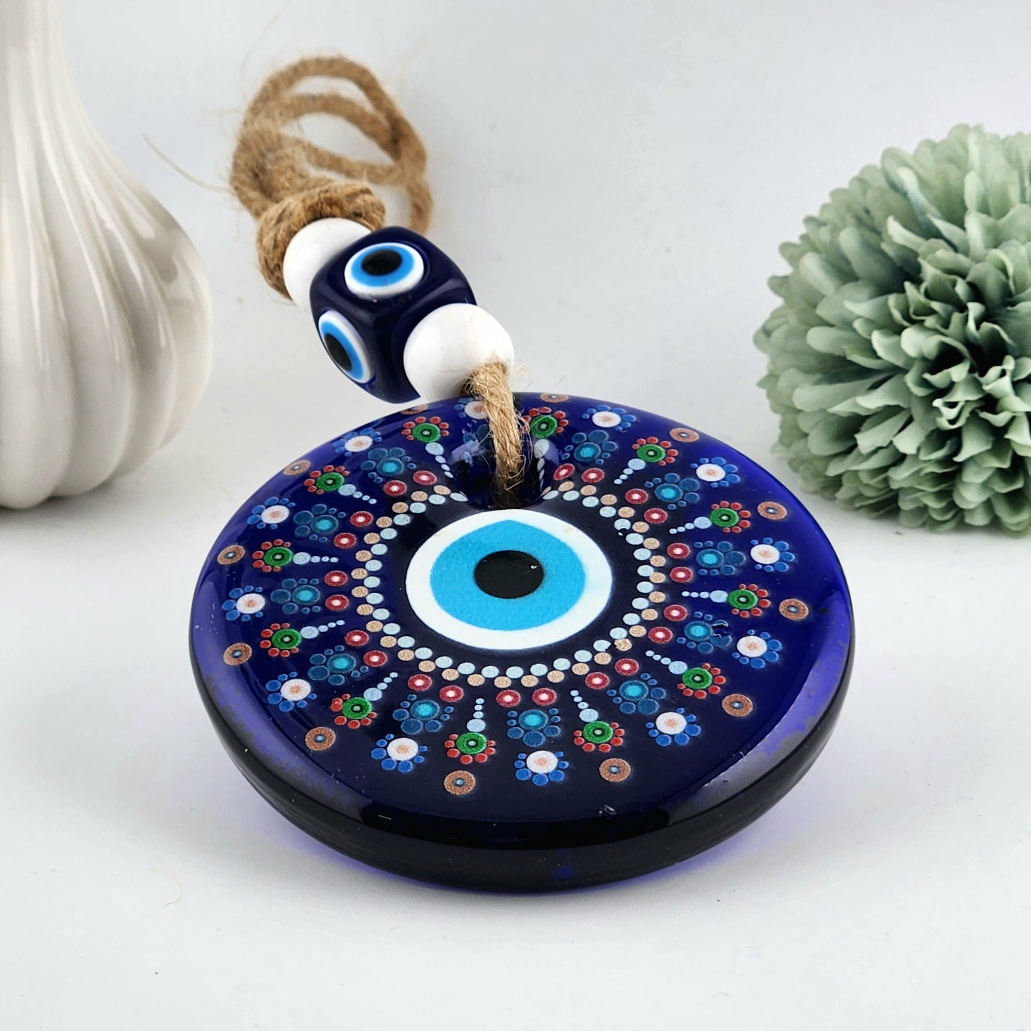 Hanging Small Glass Evil Eye