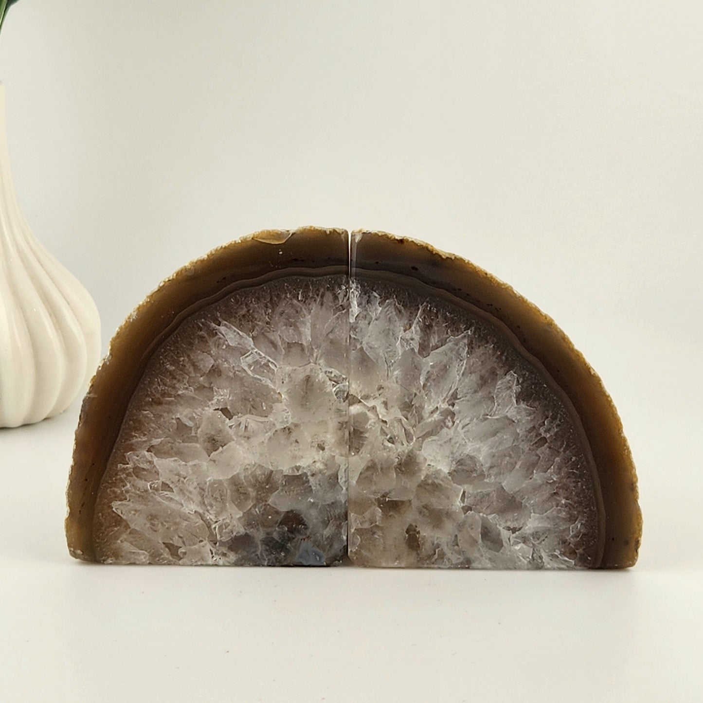 Agate Bookend