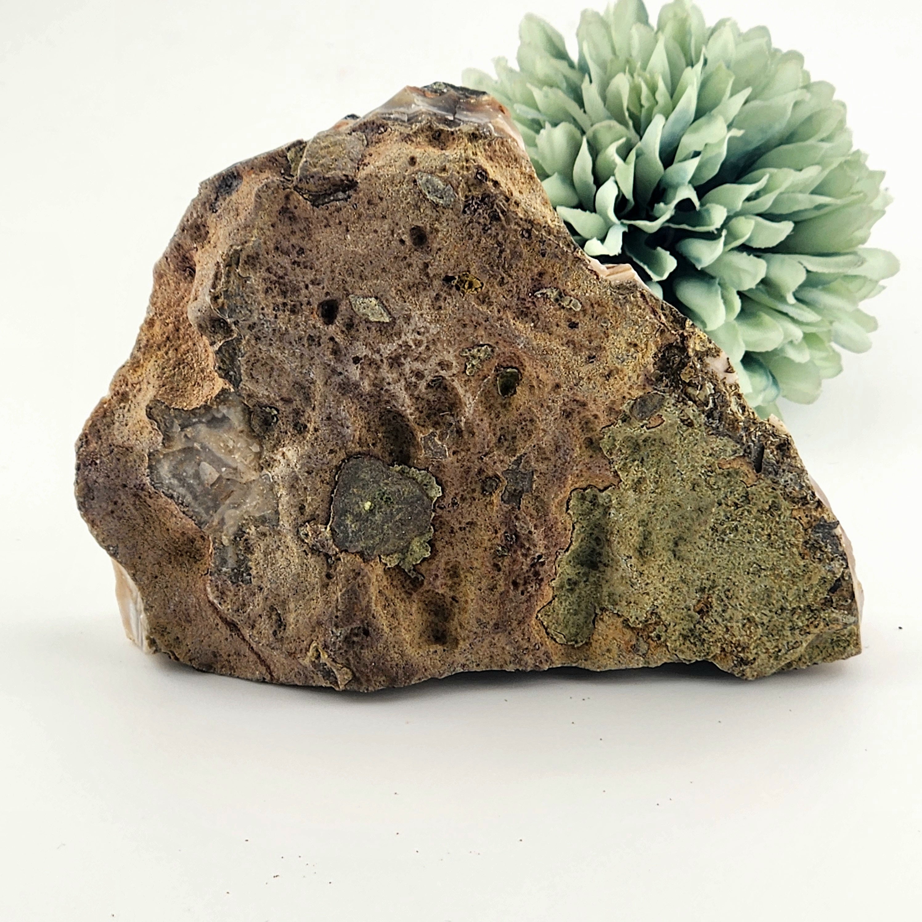 Rainbow-Green Amethyst