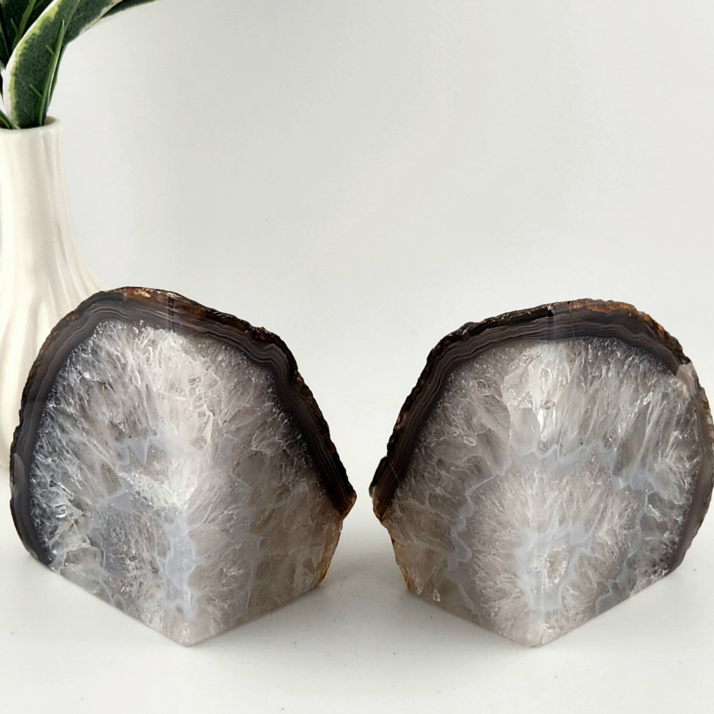 Agate Bookend
