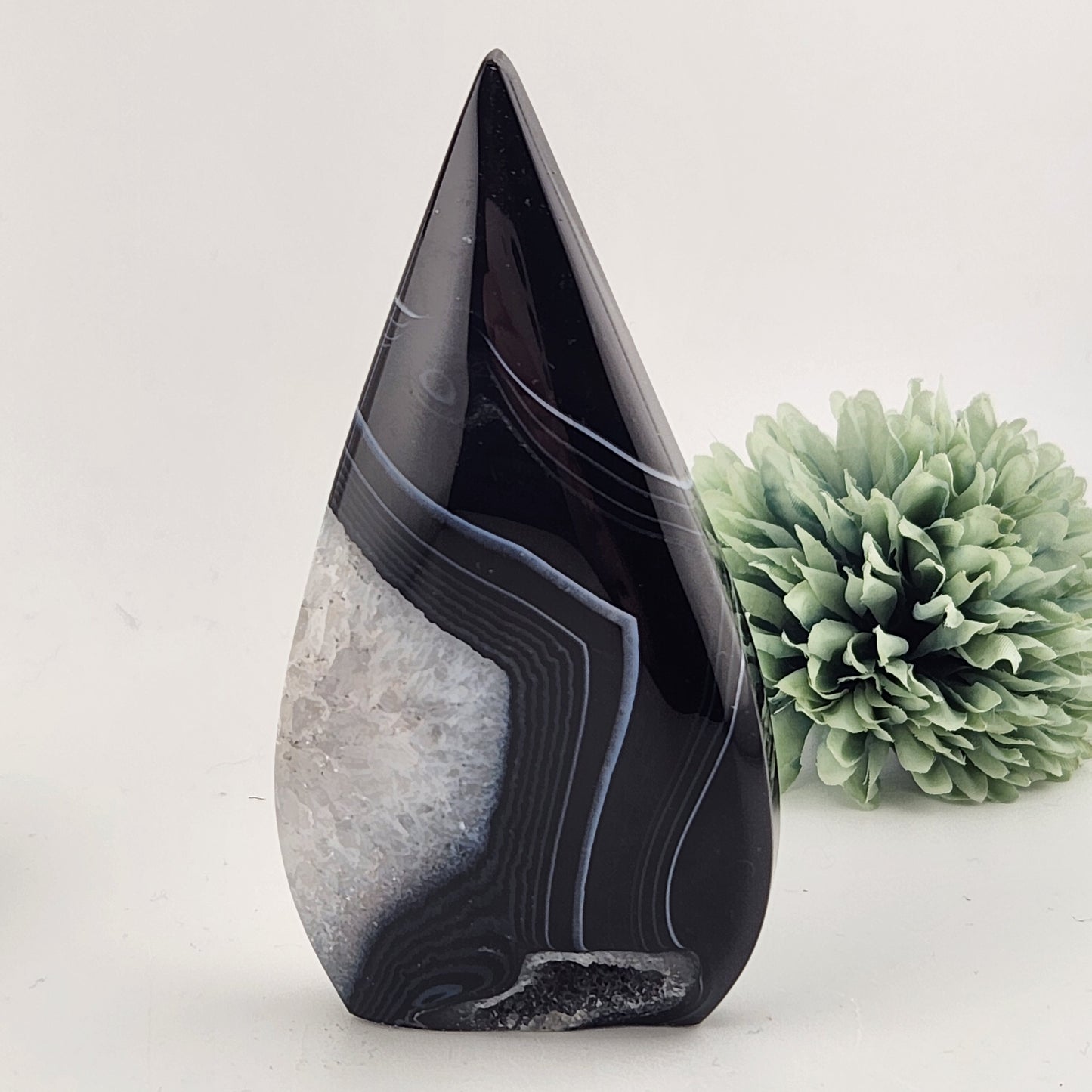 Black Agate Freeform