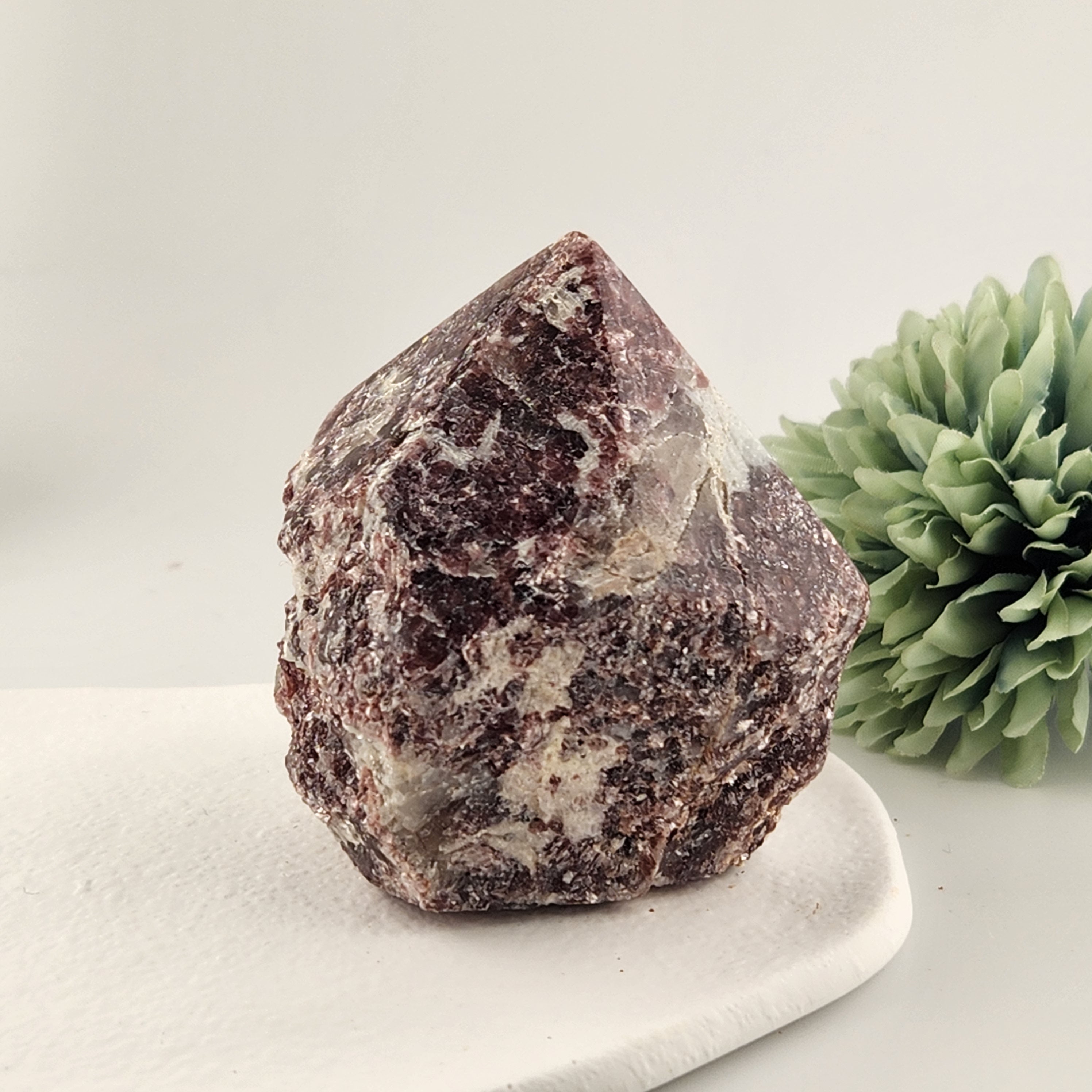 Lepidiolite Polished Point