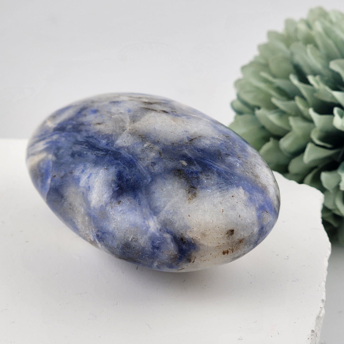 Blue Kyanite Palmstone