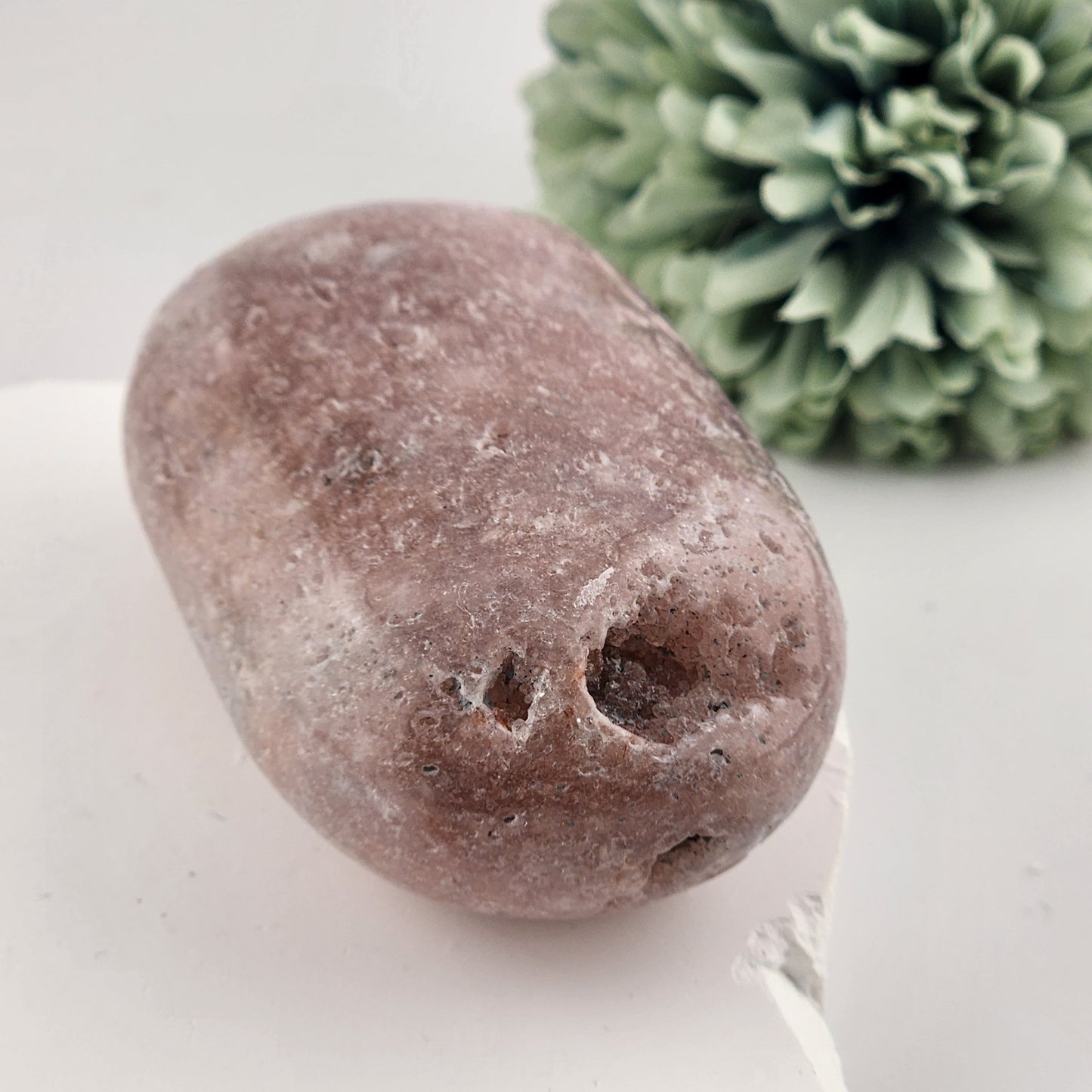 Pink Amethyst Palmstone