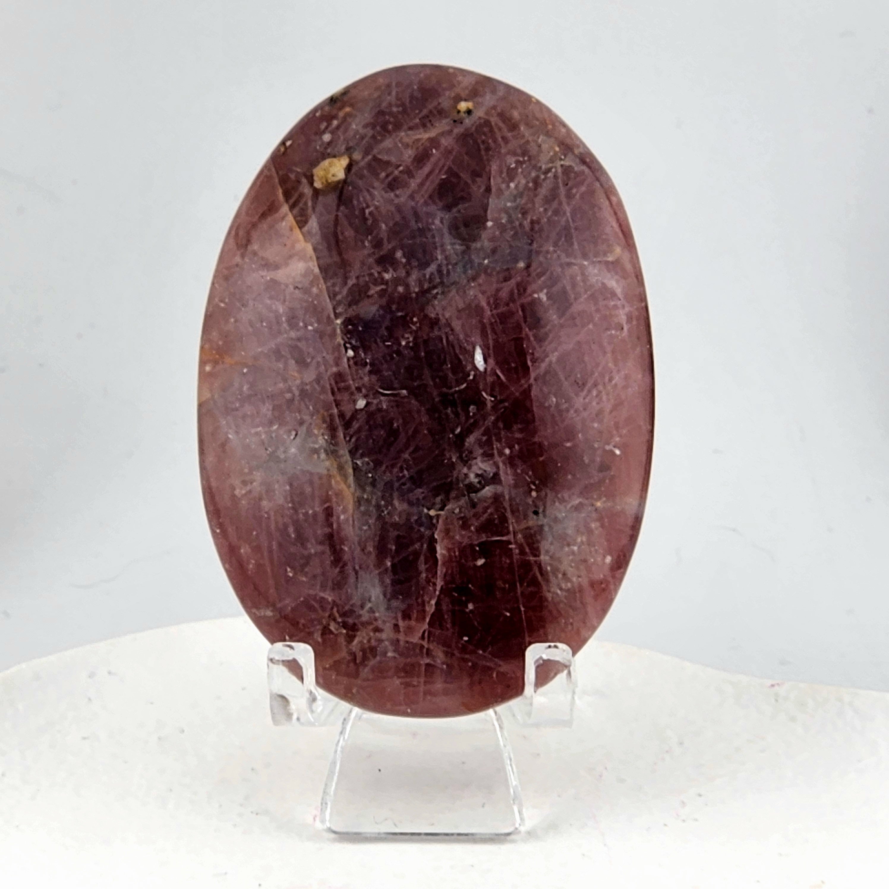 Lavender Rose Quartz Palmstone