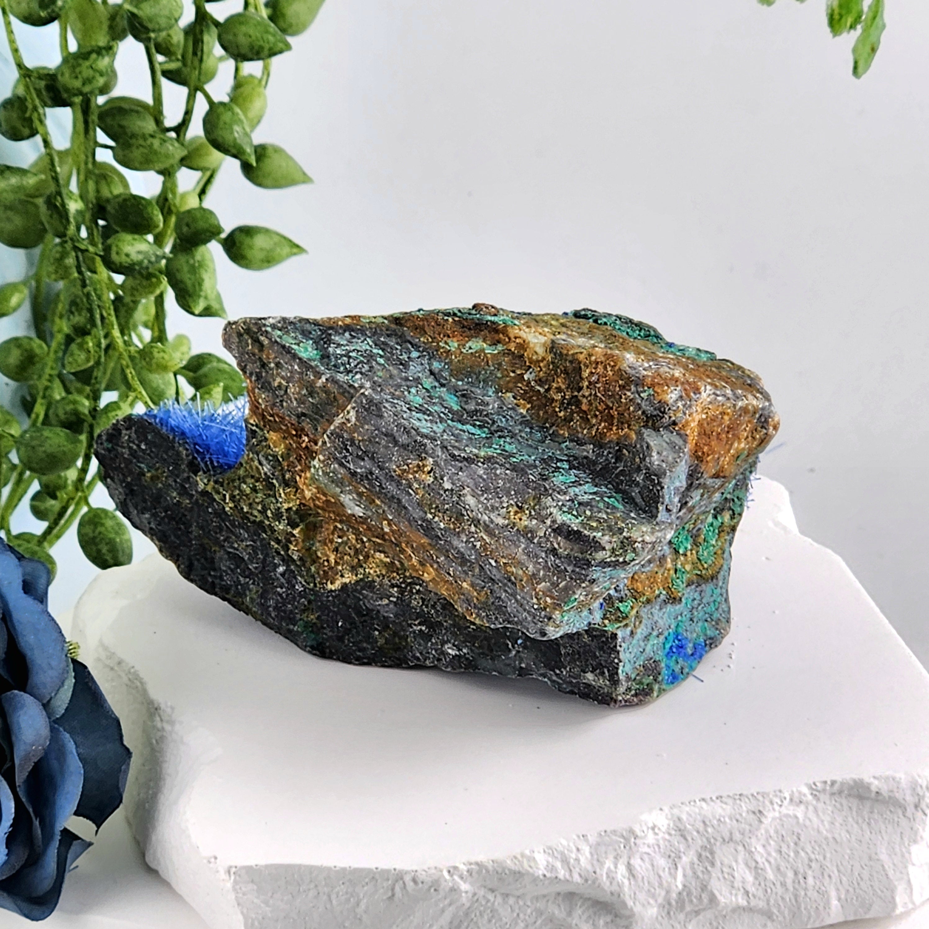 Blue Needle Azurite