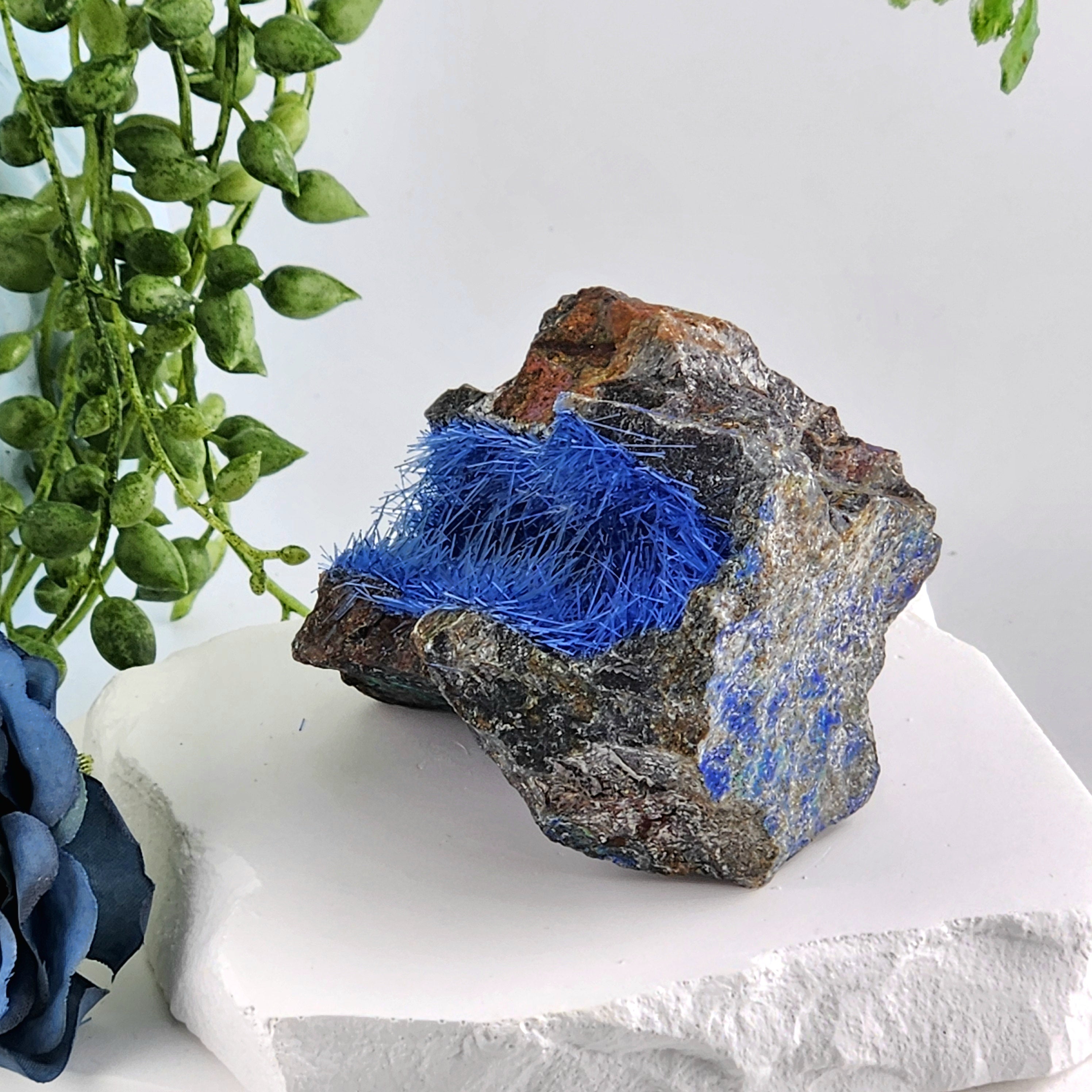 Blue Needle Azurite