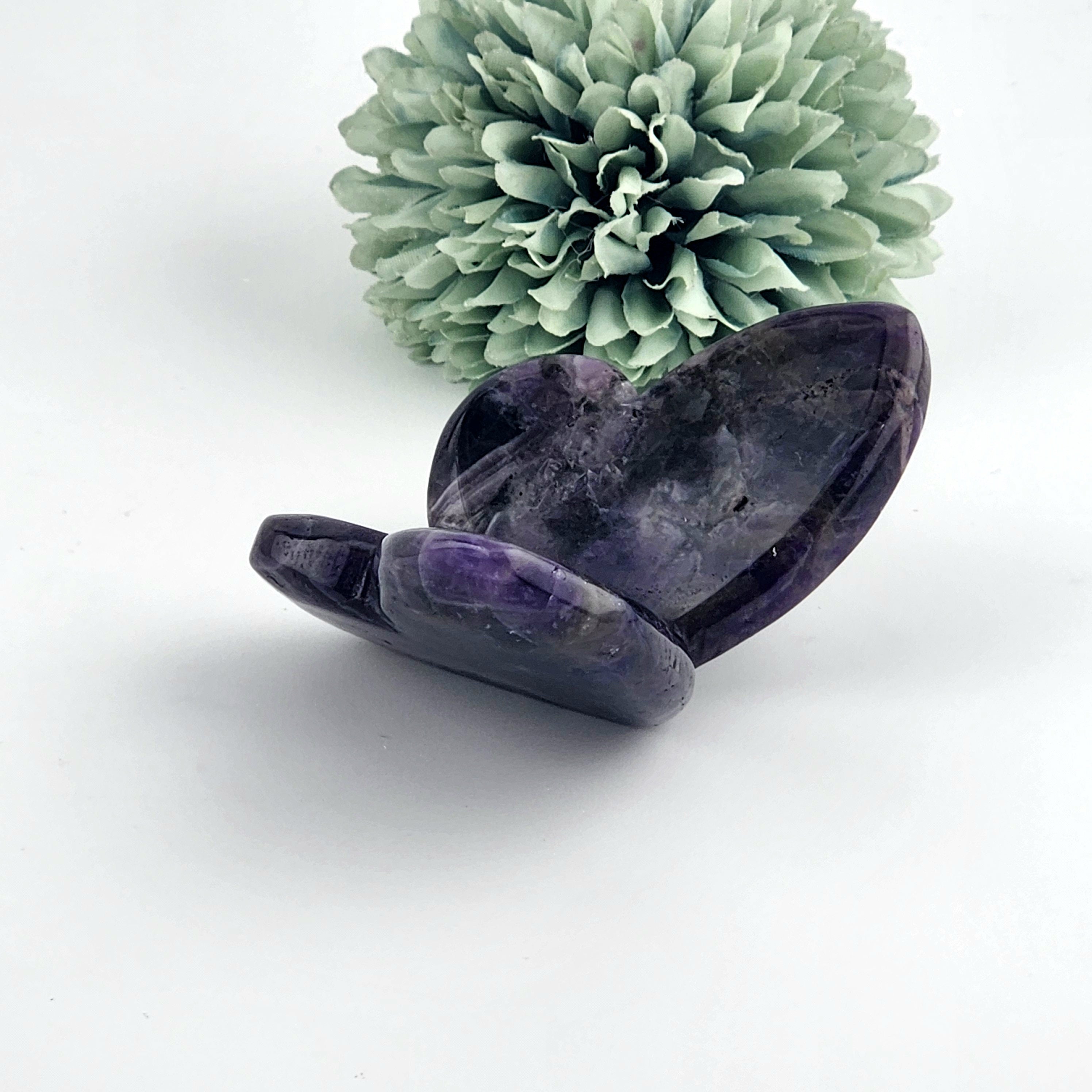 Chevron Dream Amethyst Butterfly