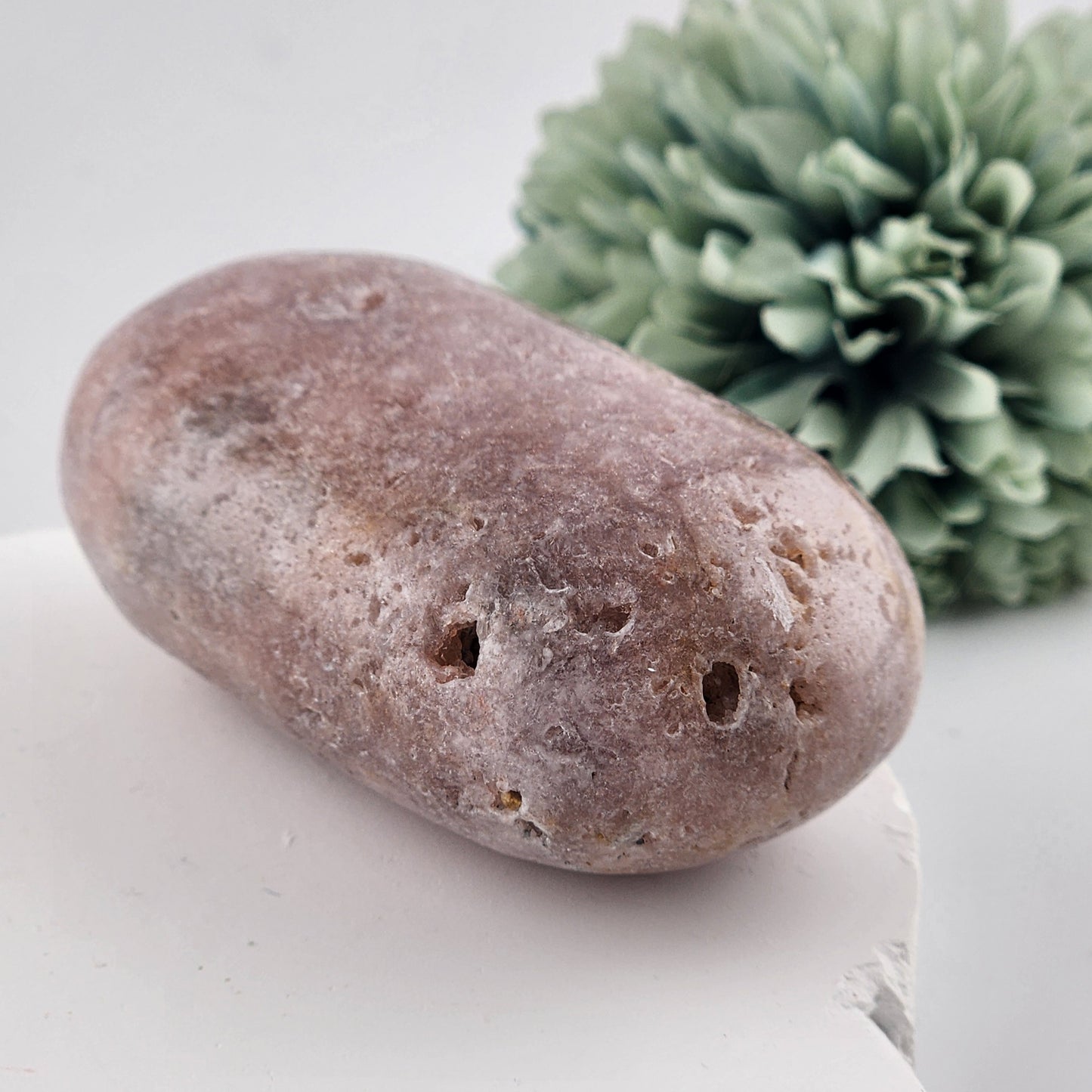 Pink Amethyst Palmstone