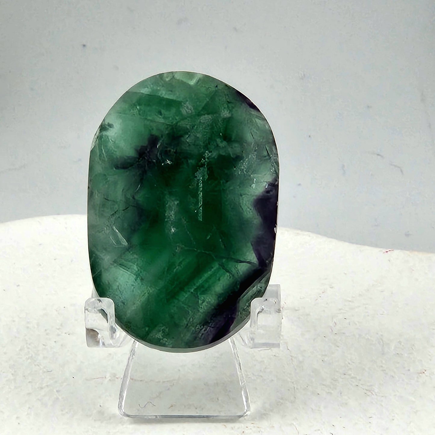 Feather Fluorite Palmstone