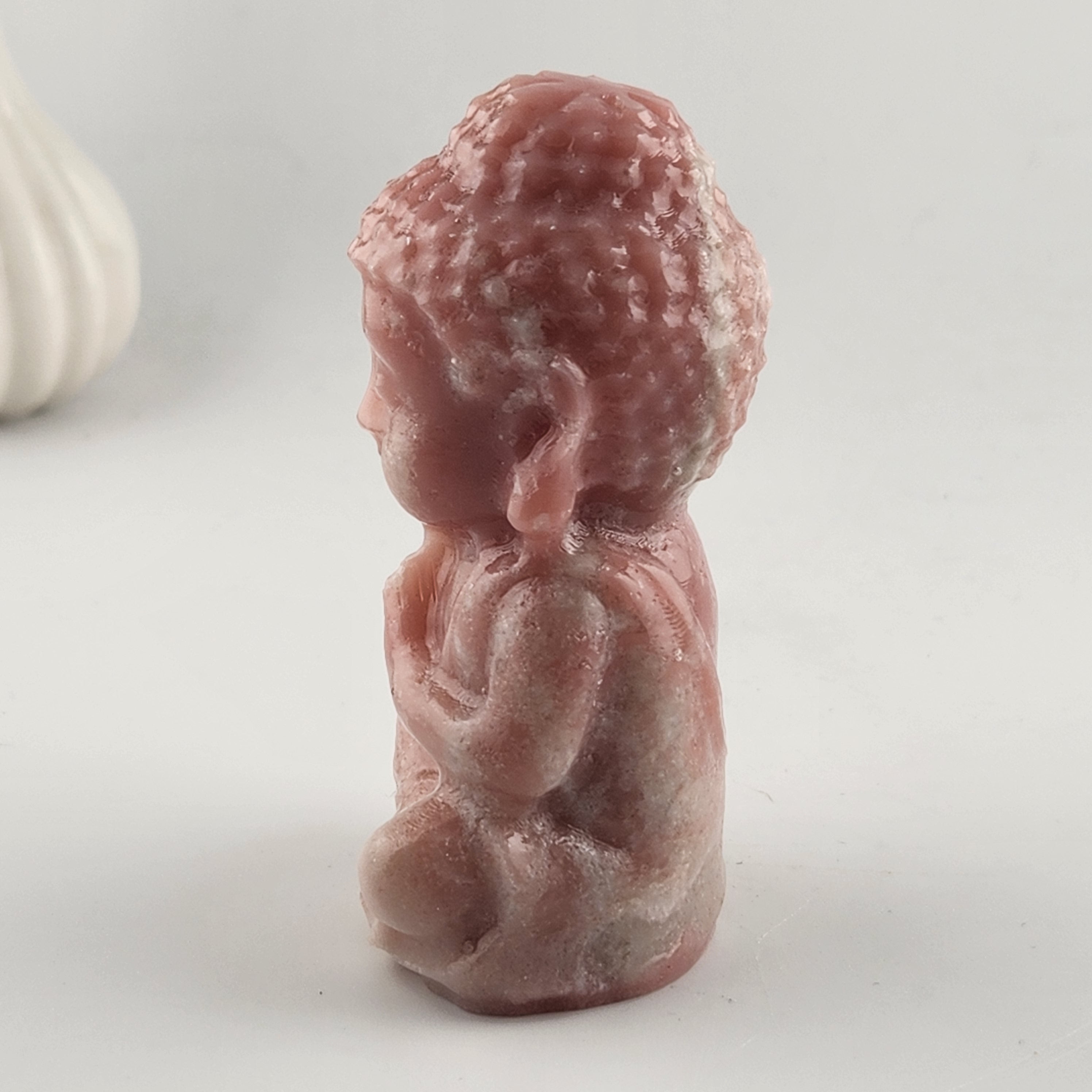 Pink Opal Buddha