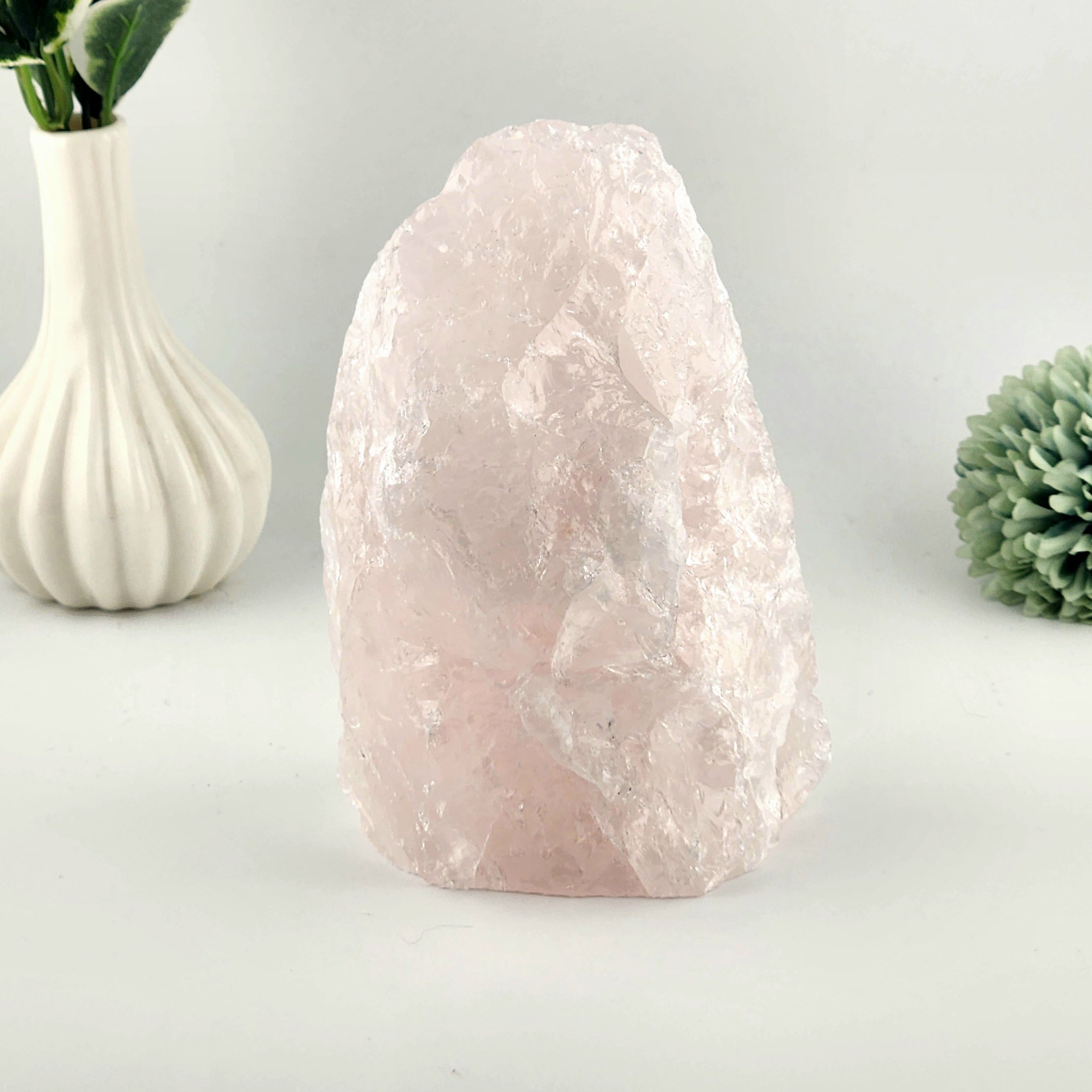 Raw Rose Quartz Freeform