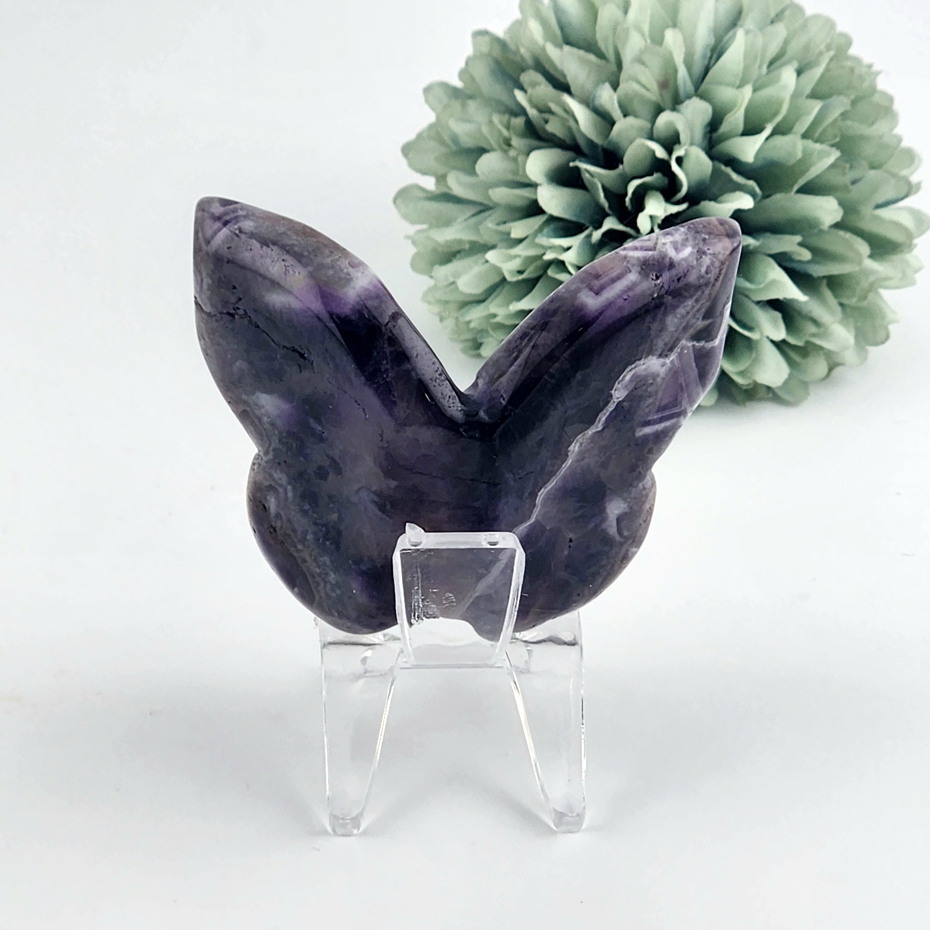 Chevron Dream Amethyst Butterfly