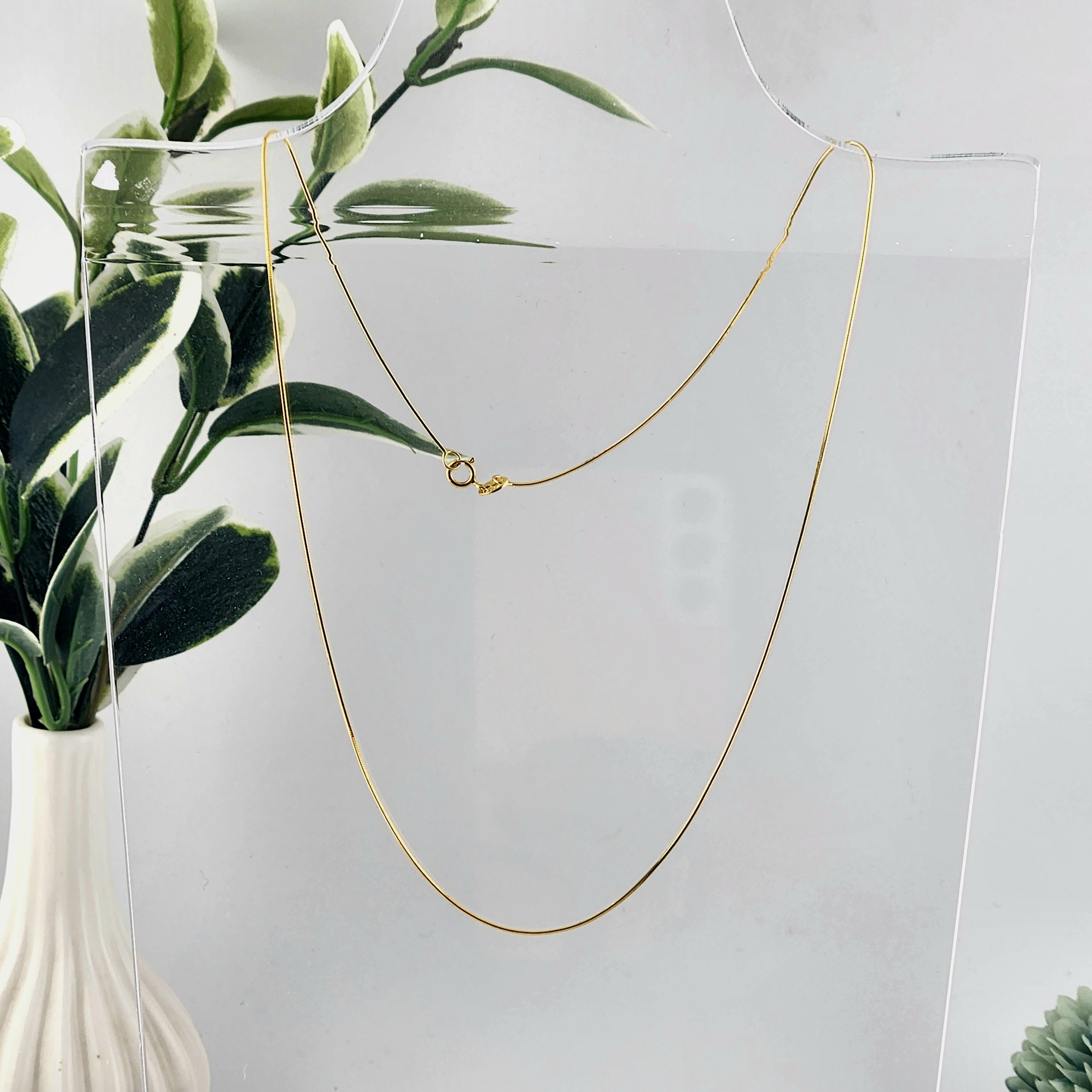 Gold Necklace Chain - Fine