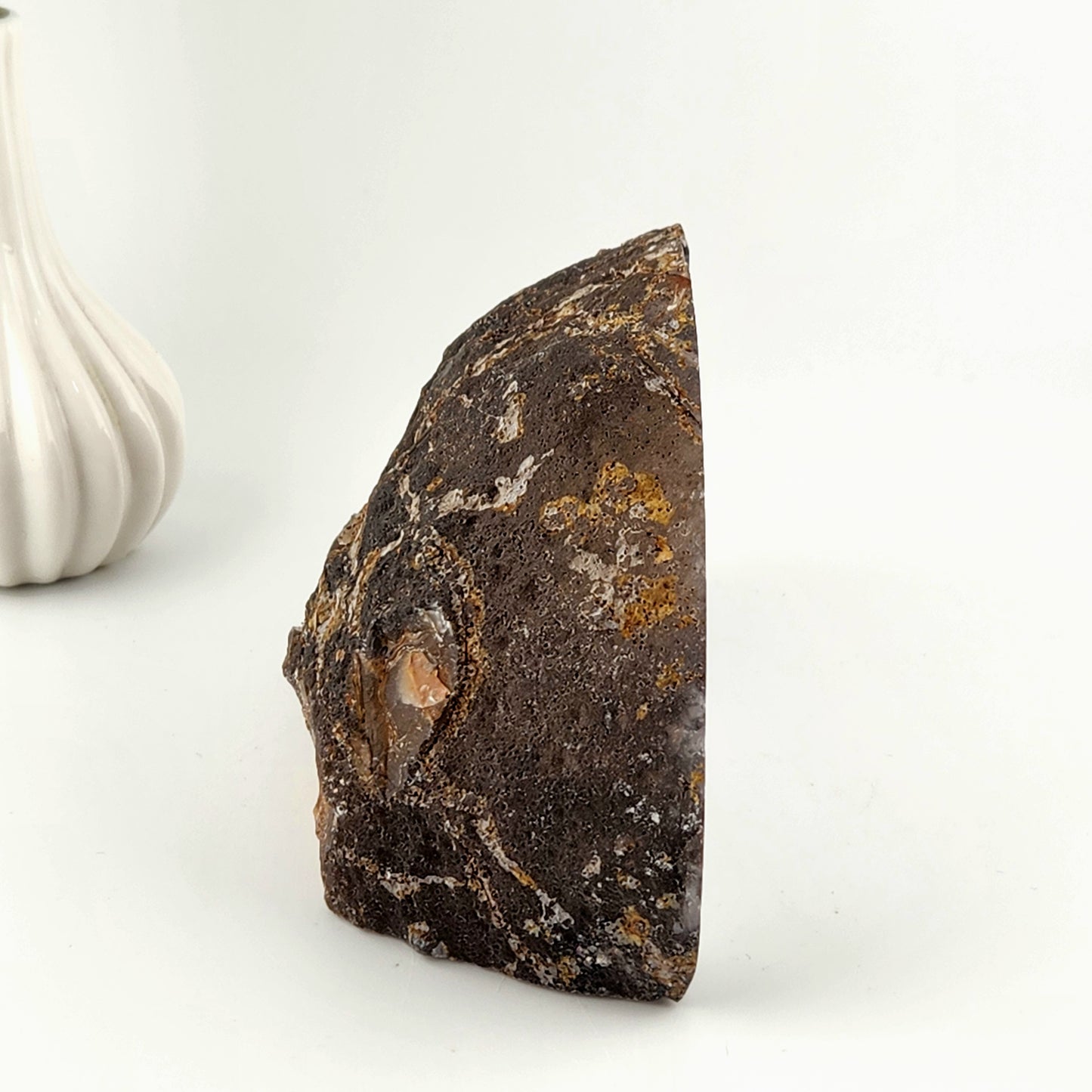 Agate Bookend