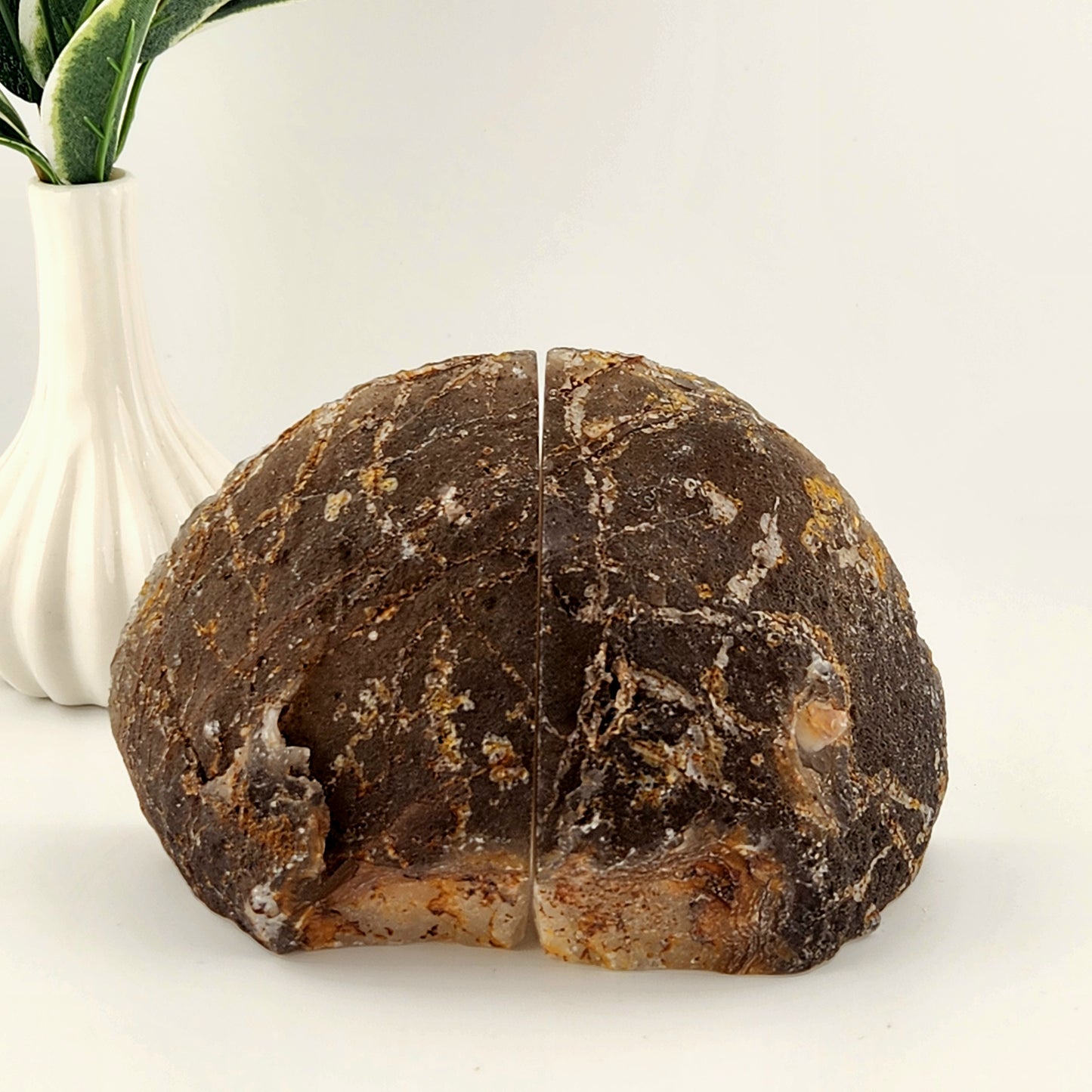 Agate Bookend