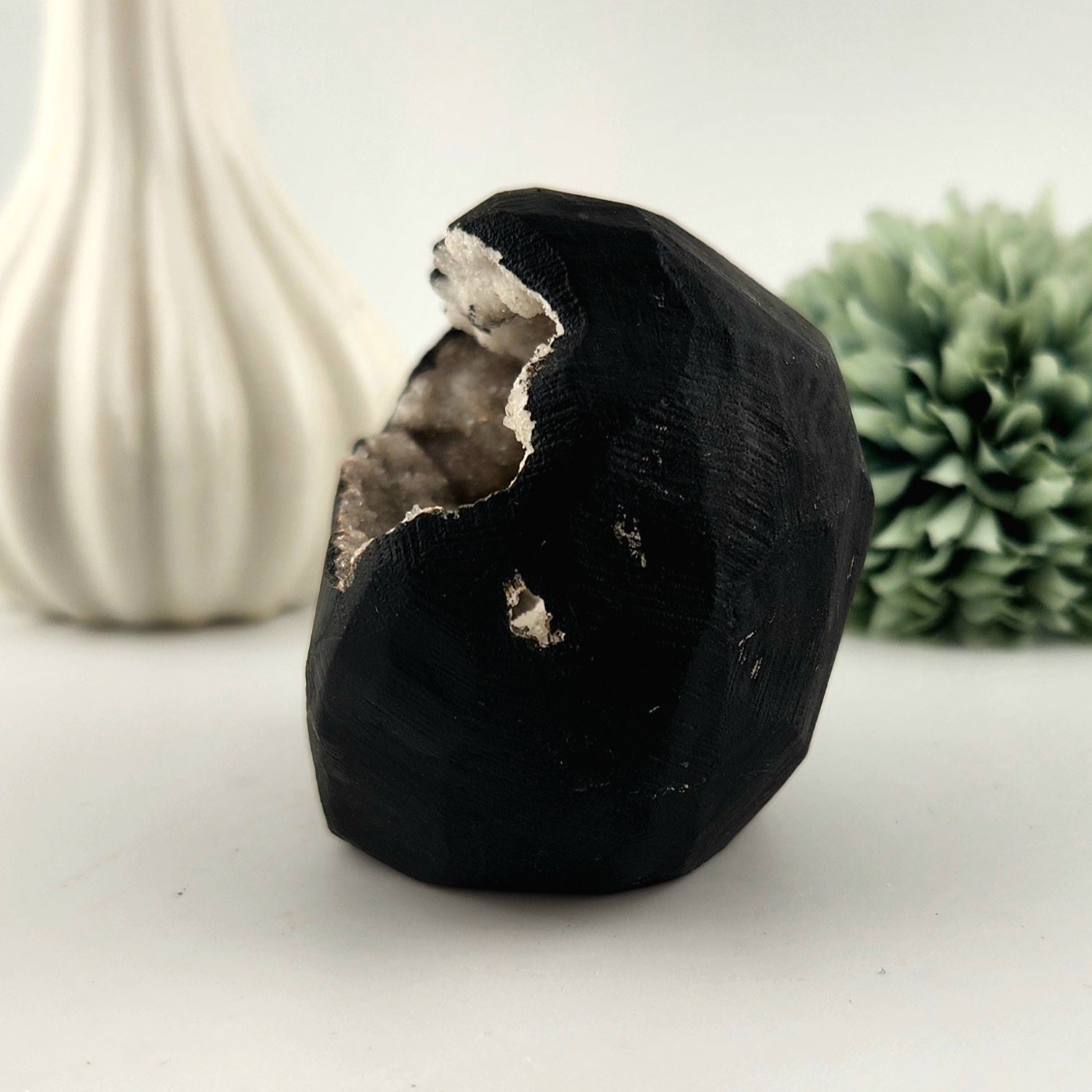 Chalcedony Scholosite Geode