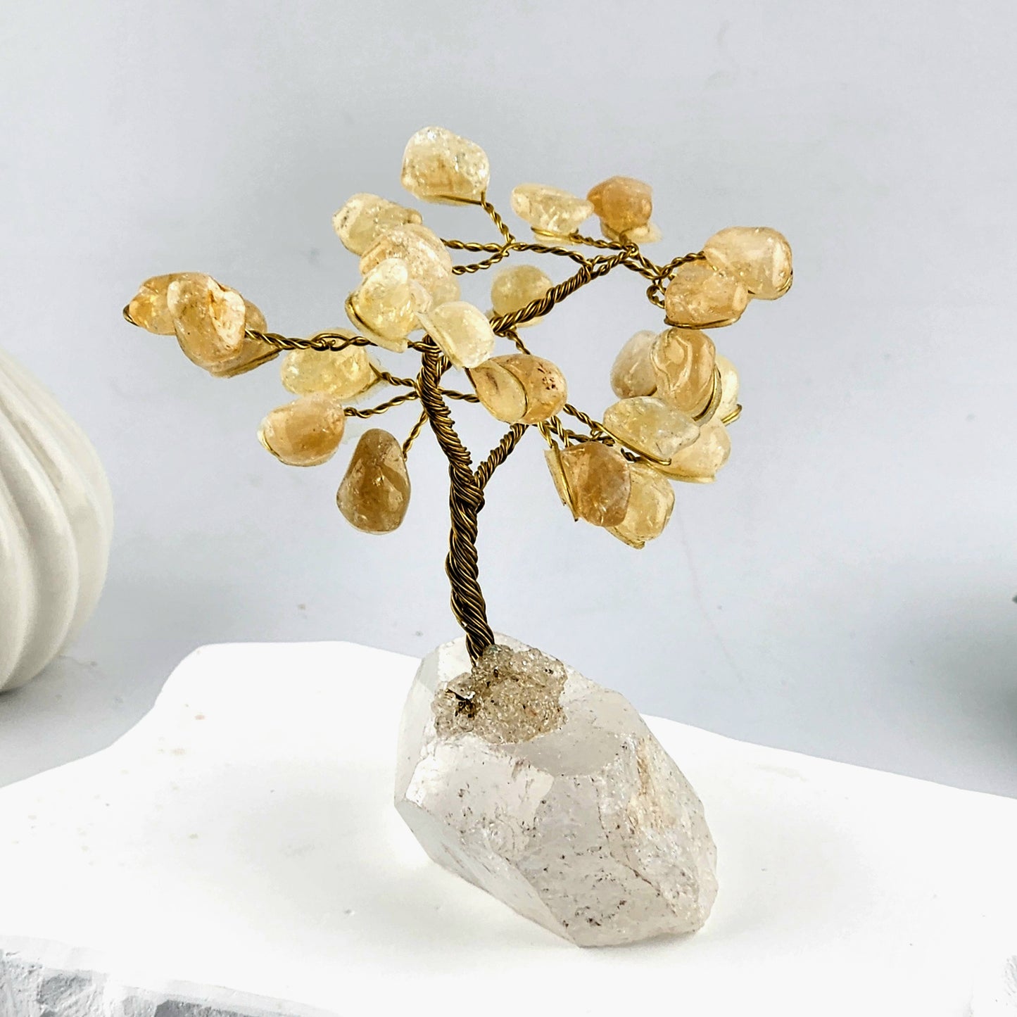 Citrine Crystal Chip Tree