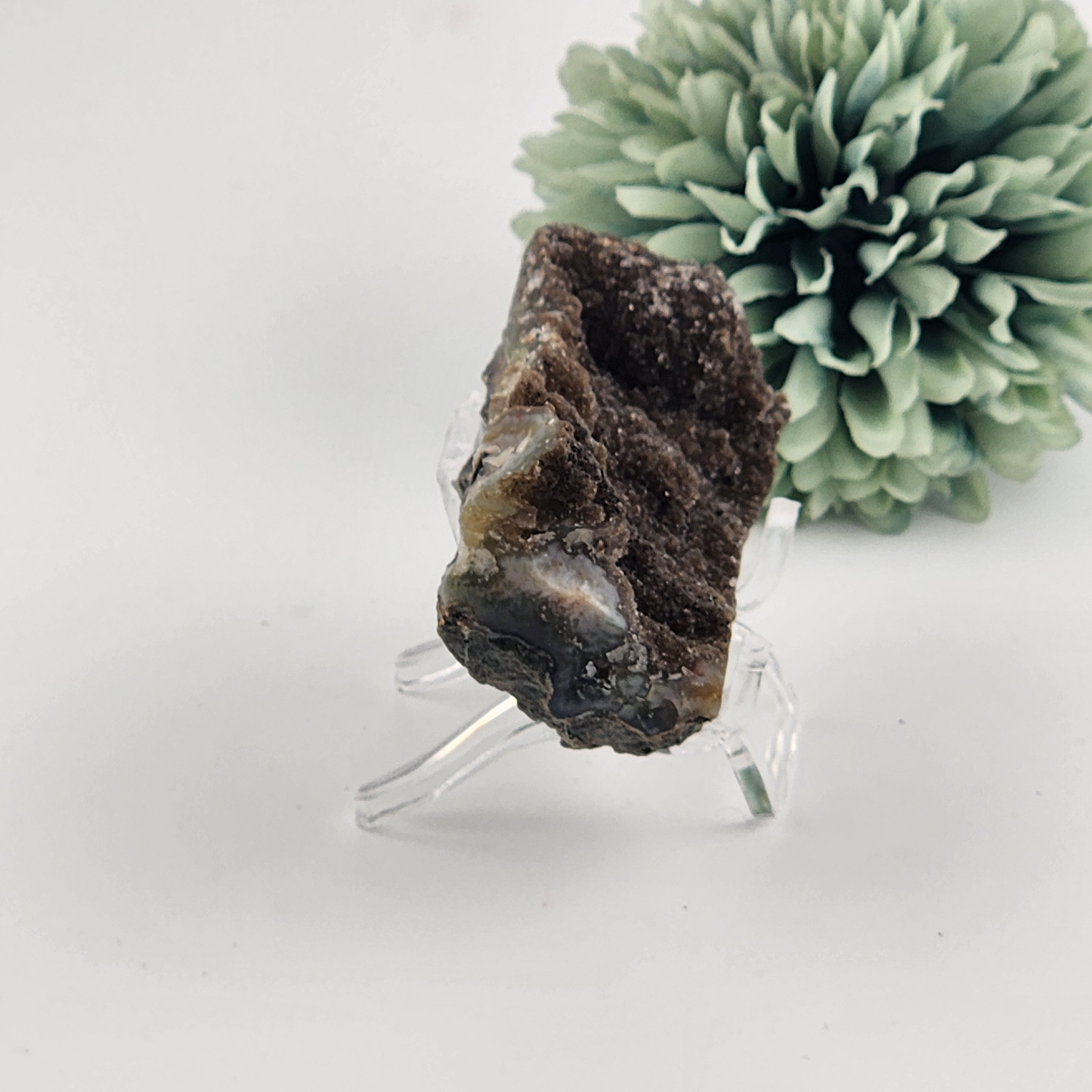 Rainbow-Brown Amethyst