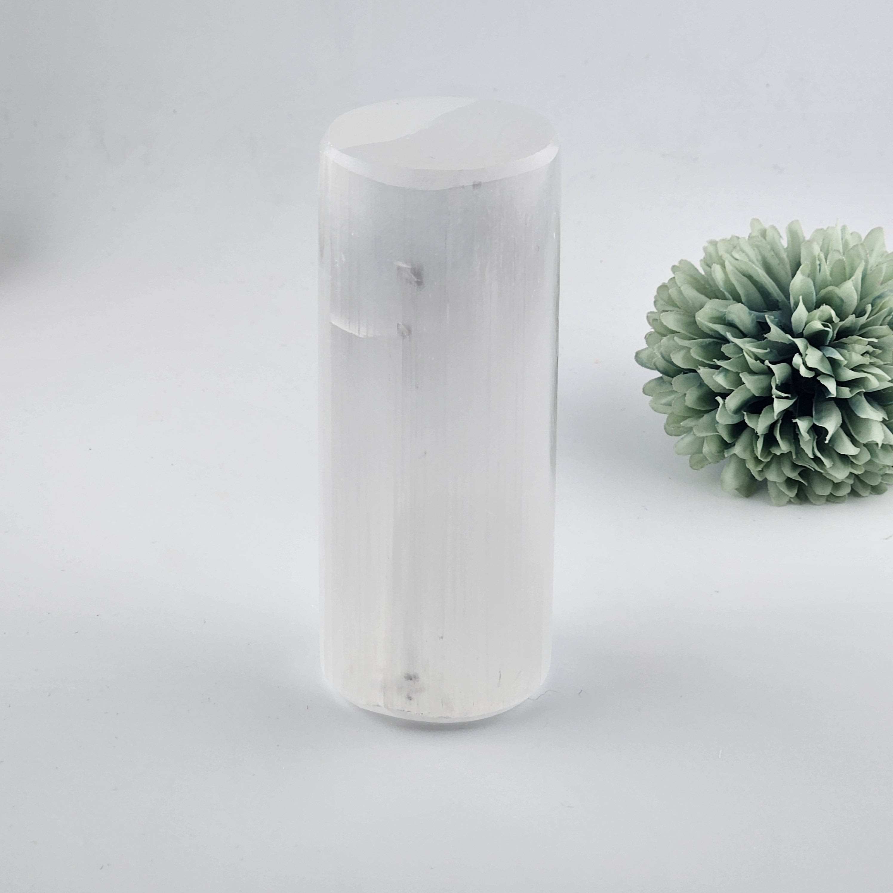 Selenite Cylinder Tower