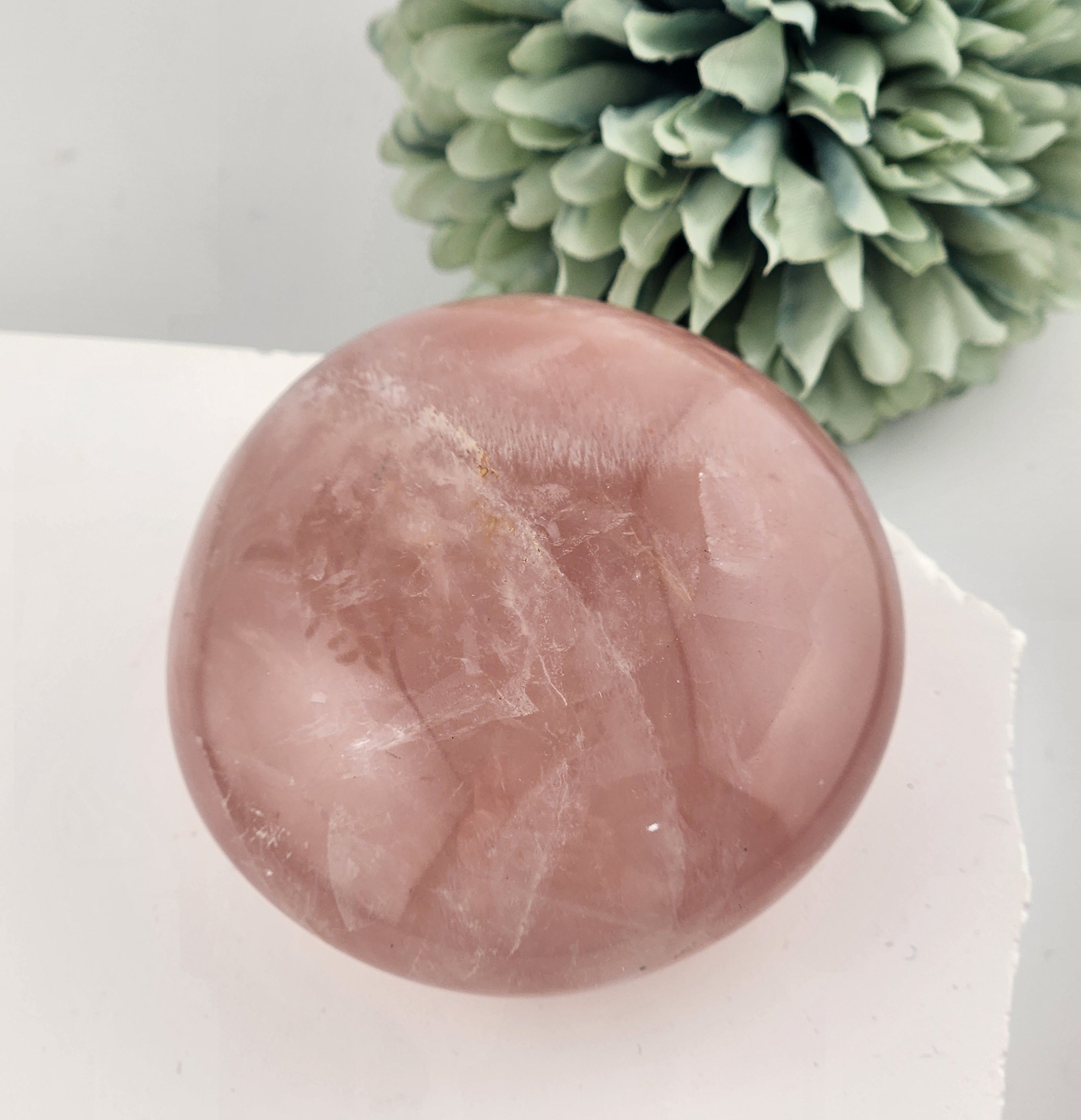 Rose Quartz Palmstone
