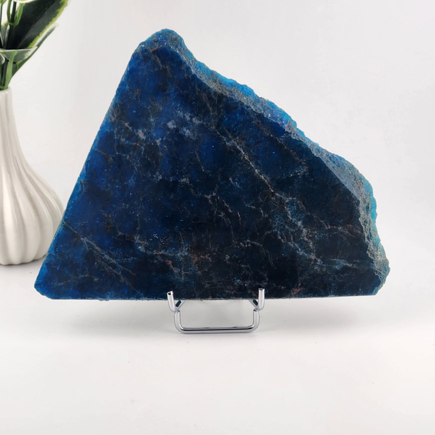Blue Apatite Slab