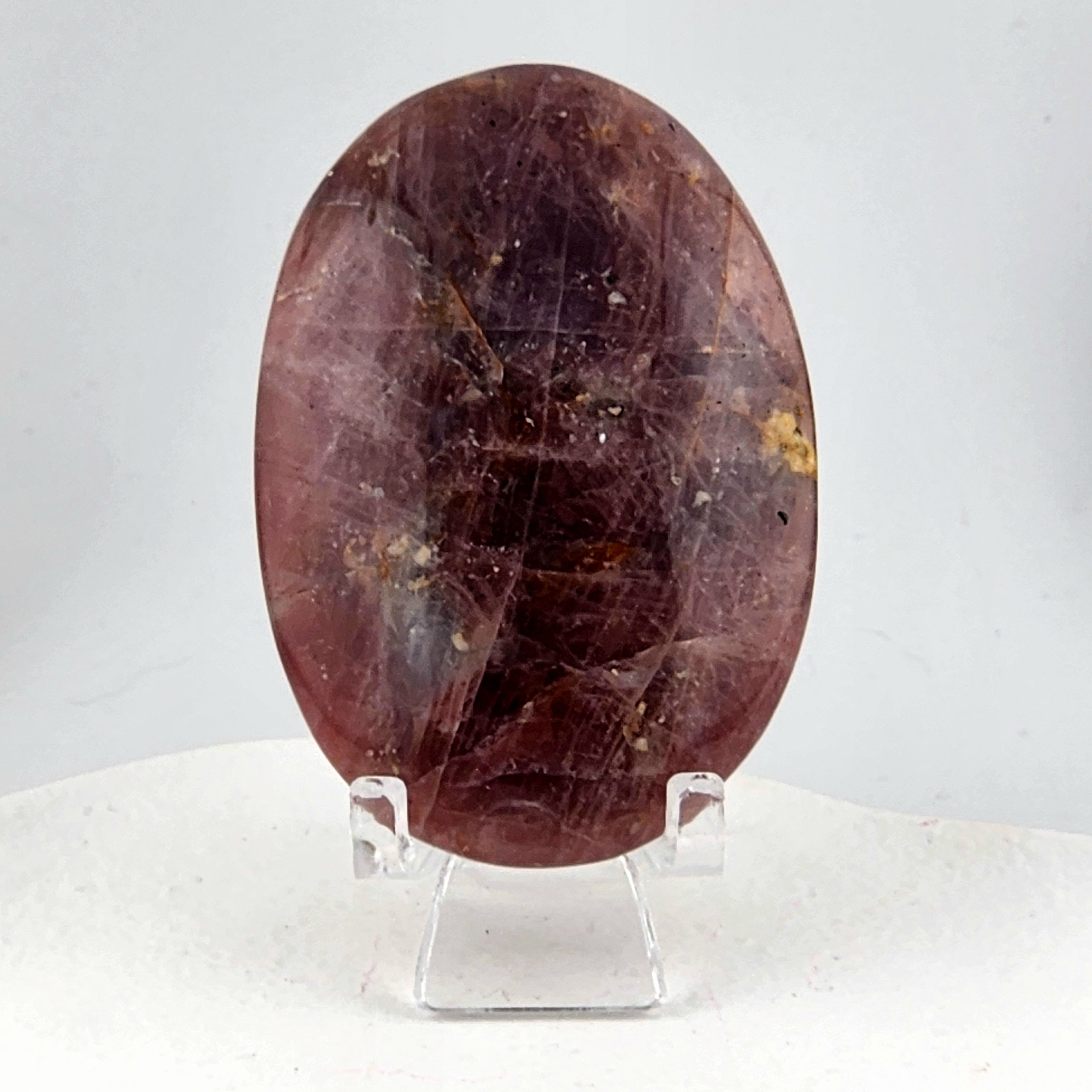 Lavender Rose Quartz Palmstone