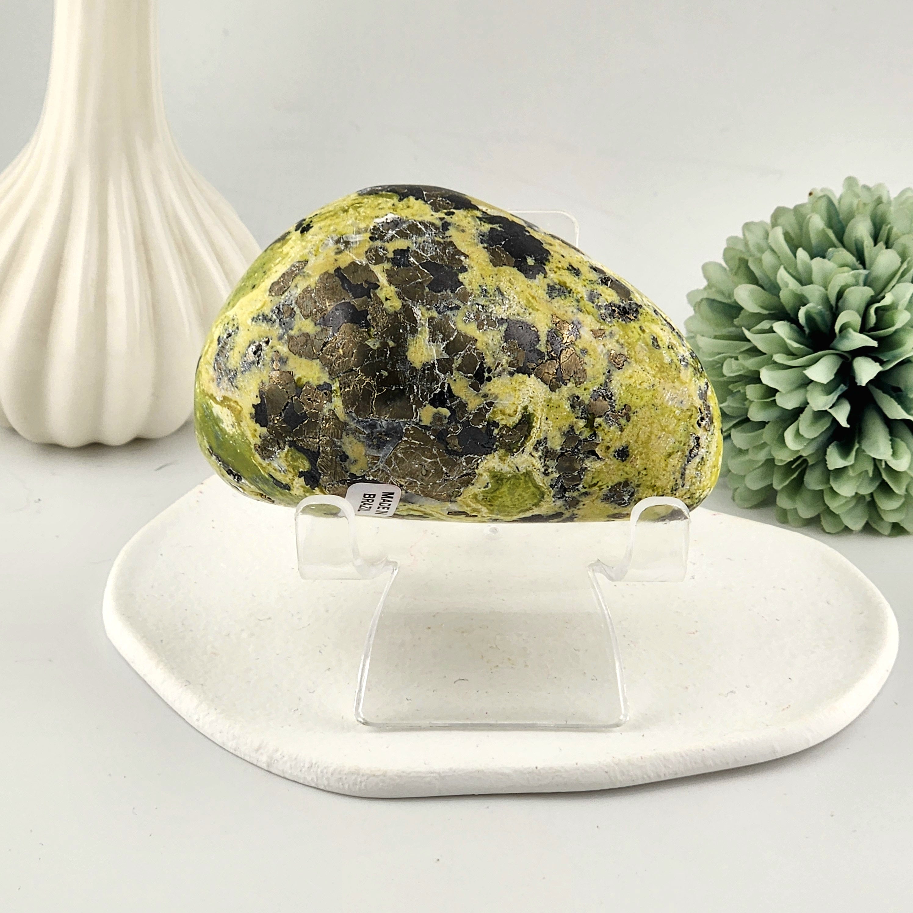 Serpentine Pyrite Freeform