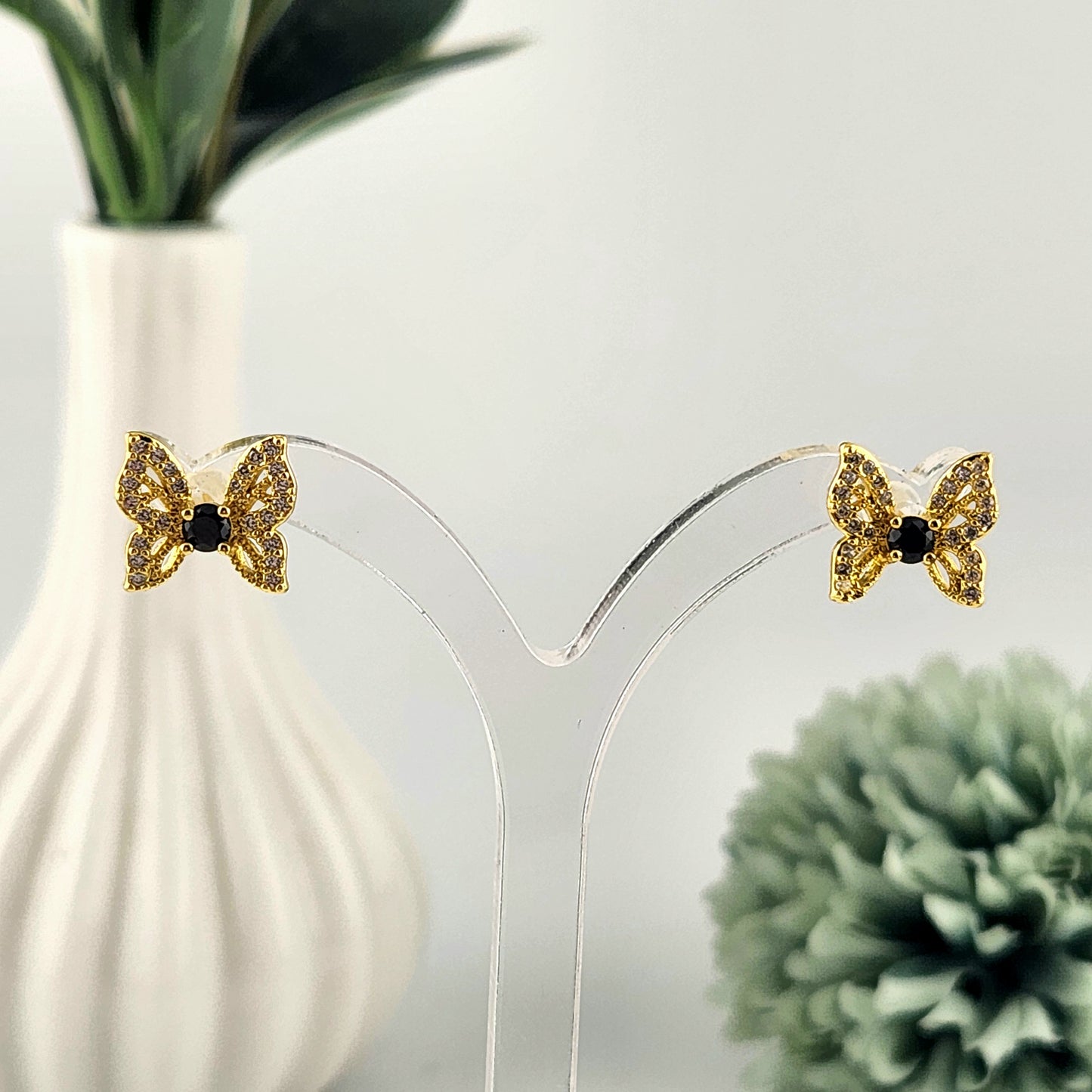 Butterfly Gold Earrings