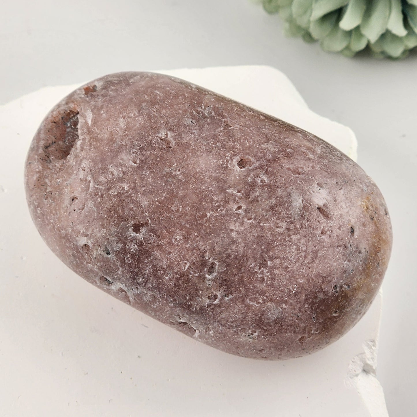Pink Amethyst Palmstone